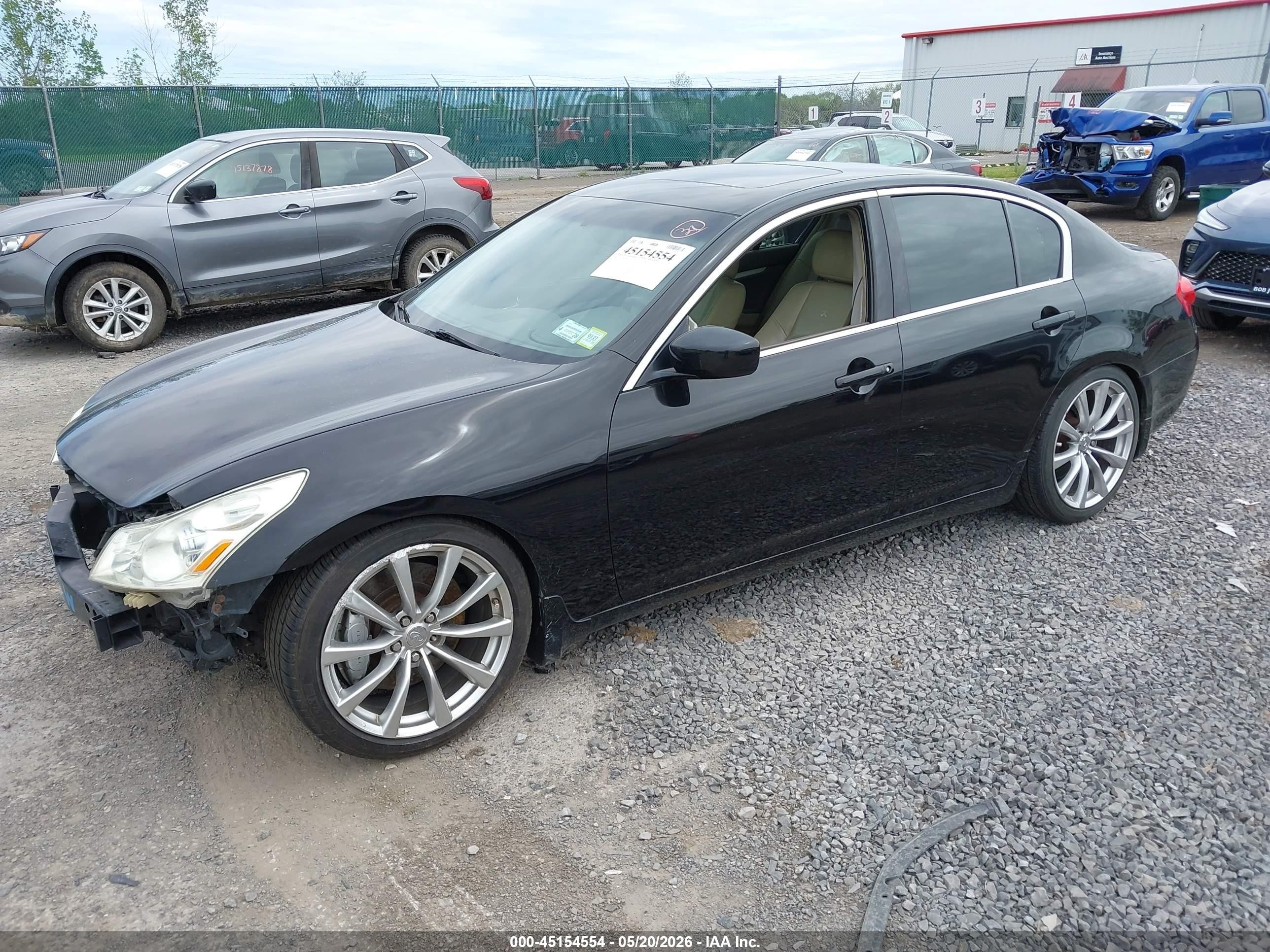 2009 Infiniti G37x   Black vin: JNKCV61FX9M365293