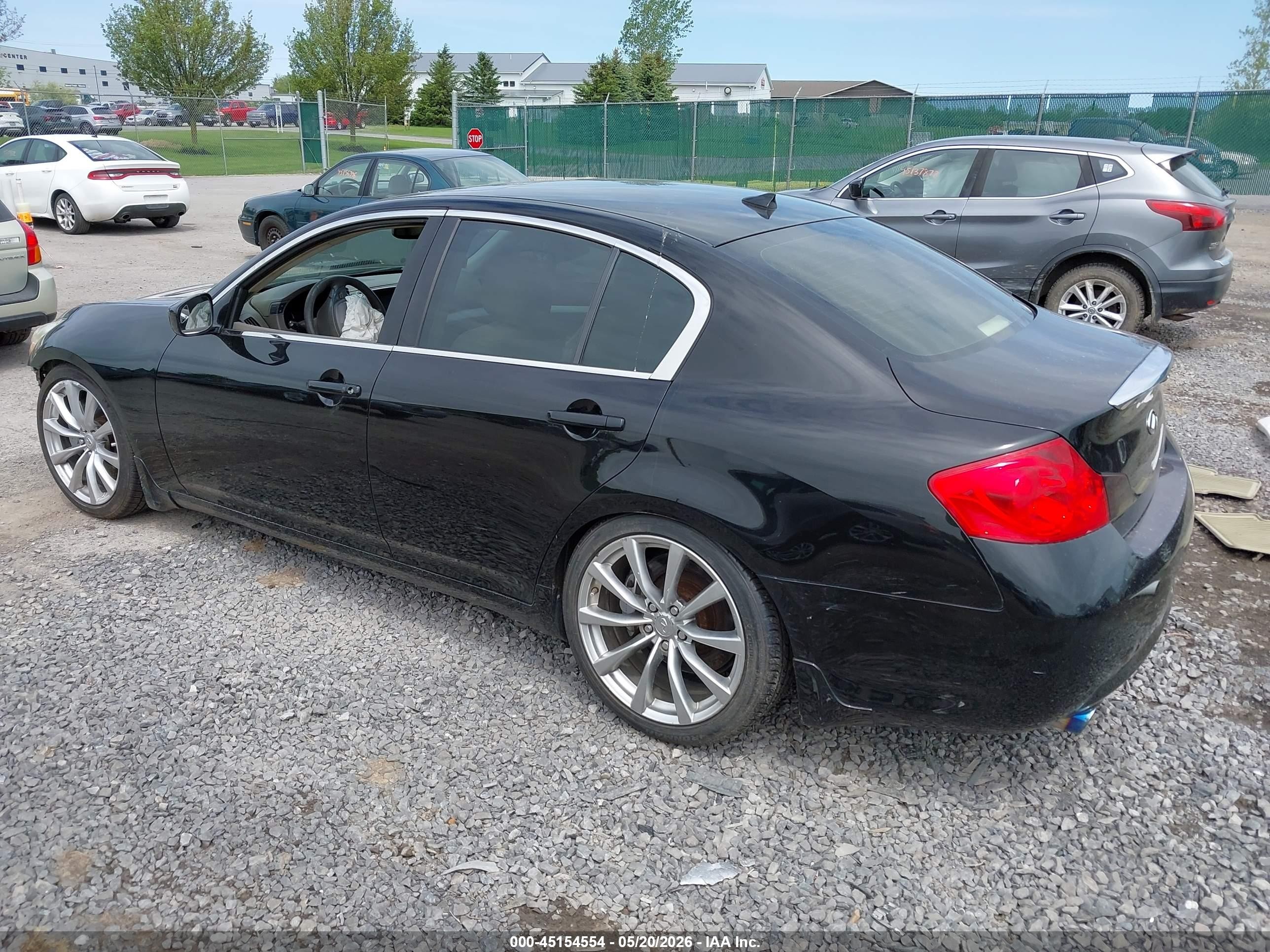 2009 Infiniti G37x   Black vin: JNKCV61FX9M365293