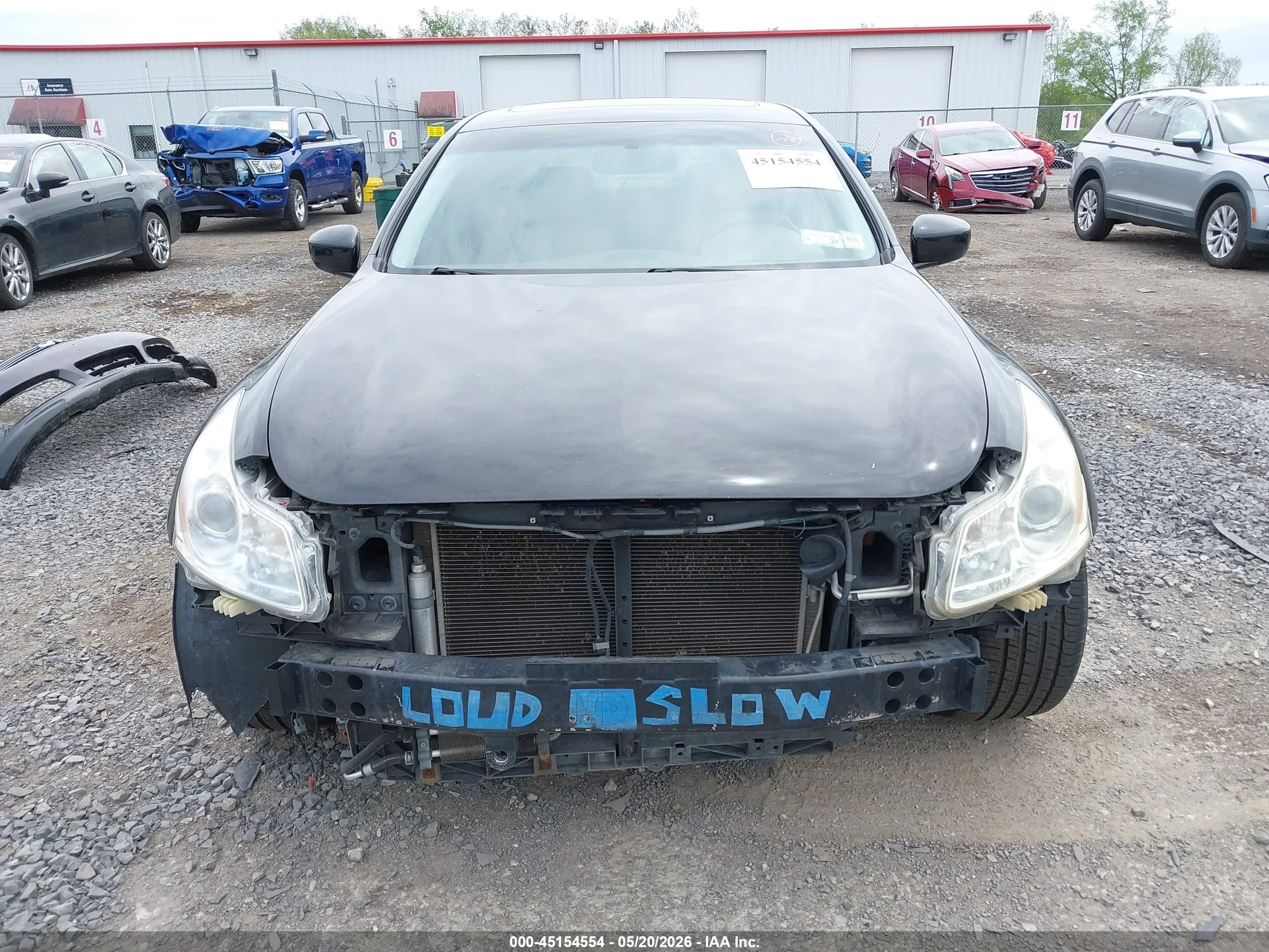 2009 Infiniti G37x   Black vin: JNKCV61FX9M365293
