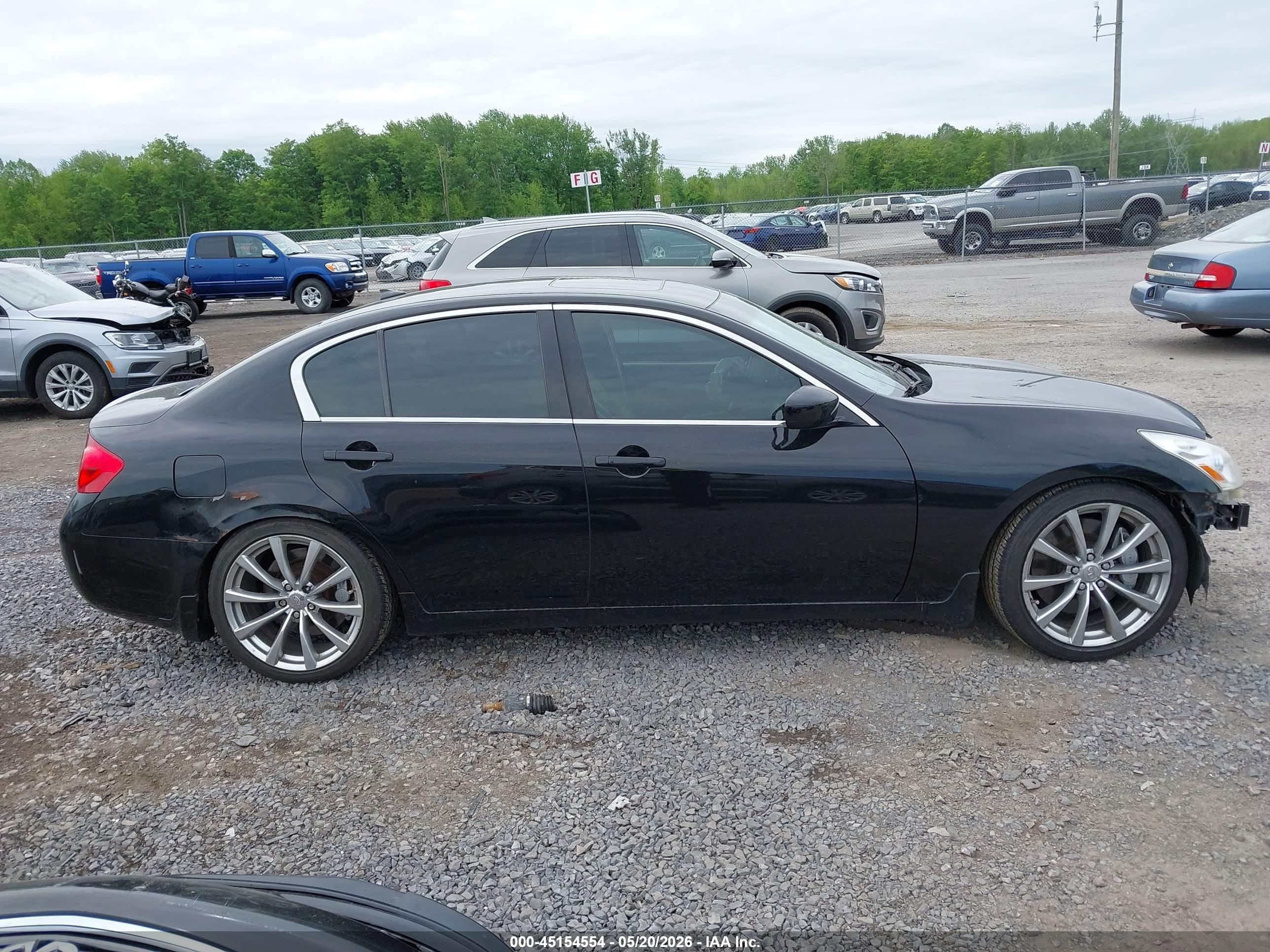 2009 Infiniti G37x   Black vin: JNKCV61FX9M365293
