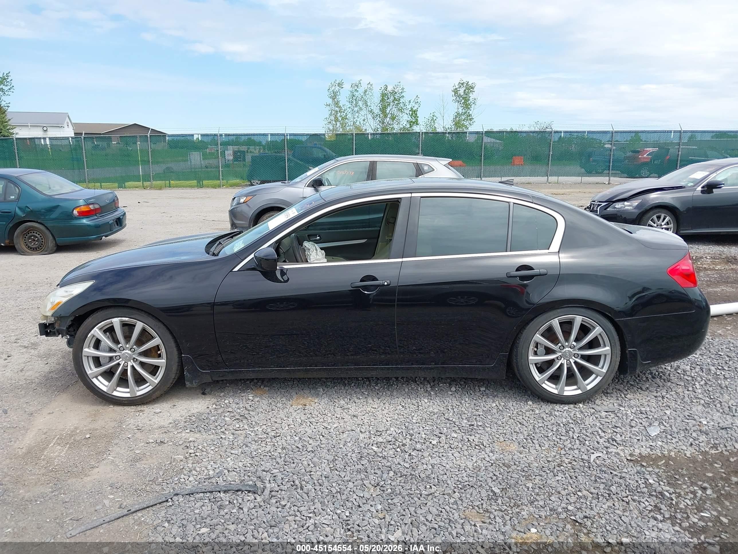 2009 Infiniti G37x   Black vin: JNKCV61FX9M365293