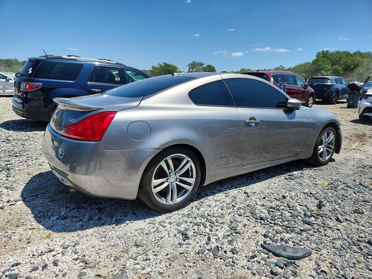 2008 Infiniti G37 Base Gray vin: JNKCV64E08M105261