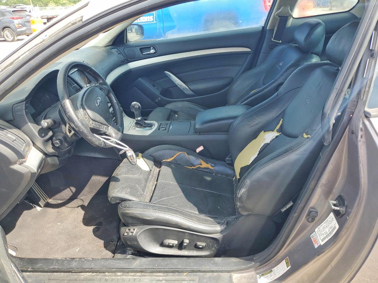 2008 Infiniti G37 Base Gray vin: JNKCV64E08M106460
