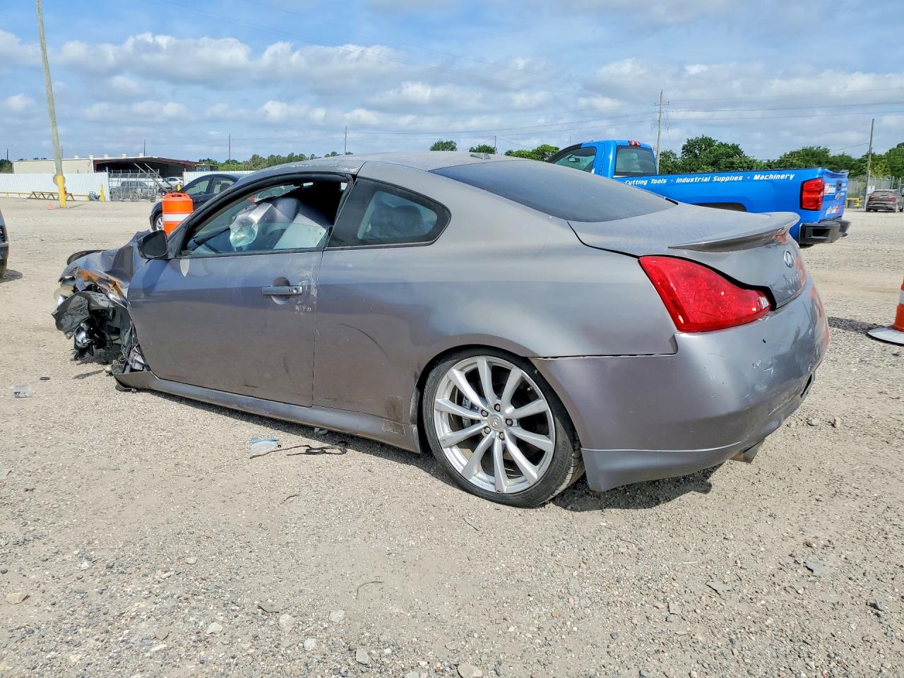 2008 Infiniti G37 Base Gray vin: JNKCV64E08M106460