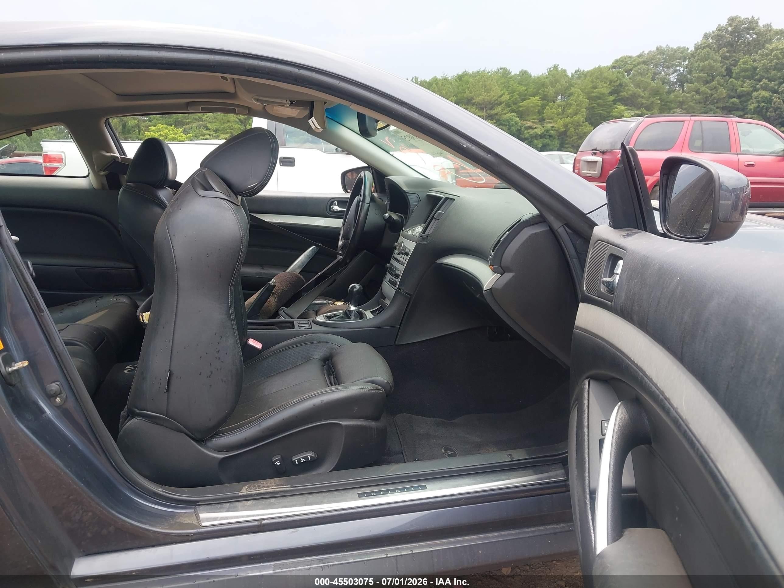 2008 Infiniti G37 Sport Black vin: JNKCV64E08M107527