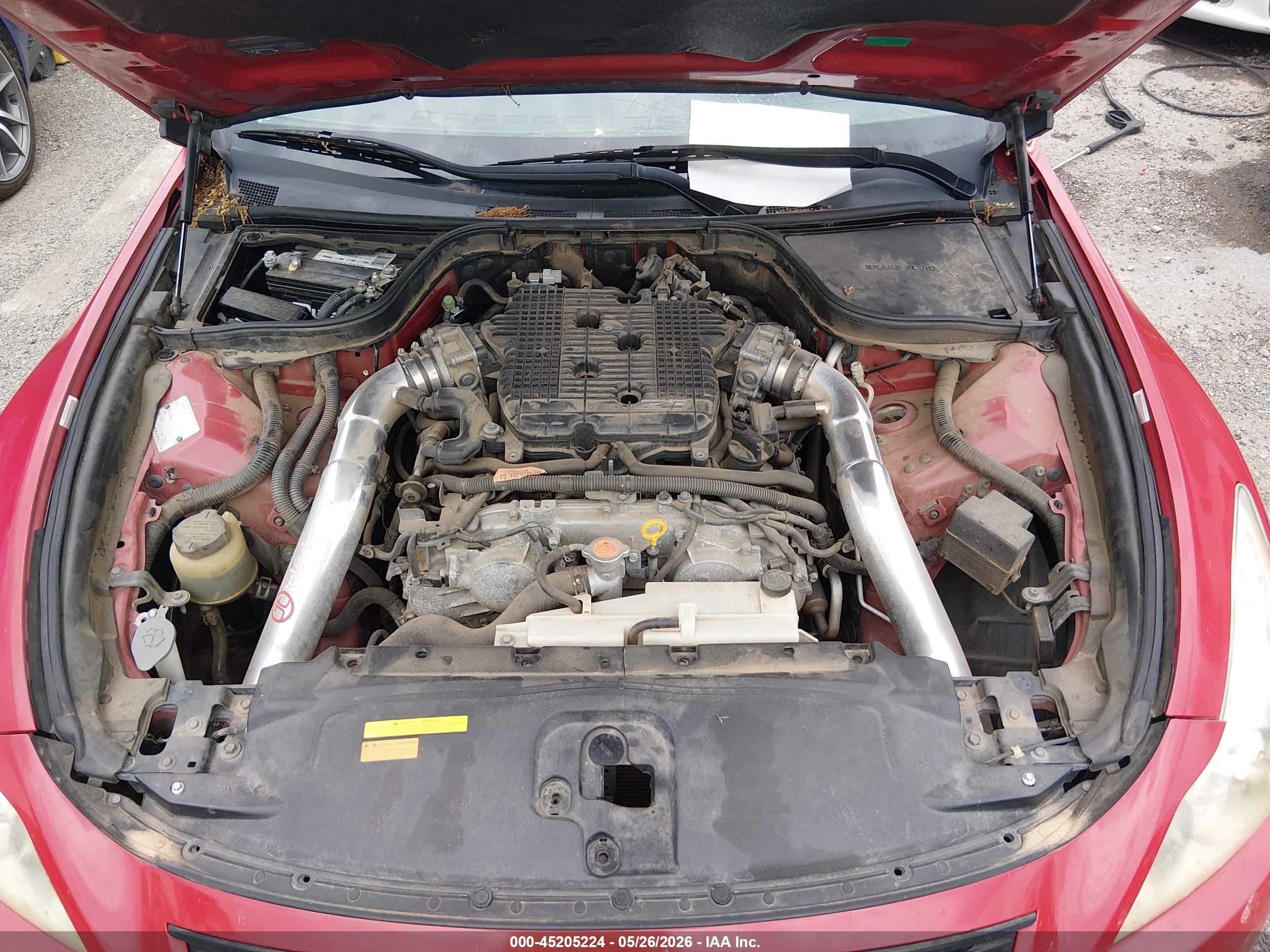 2008 Infiniti G37 Sport Красный vin: JNKCV64E08M119077
