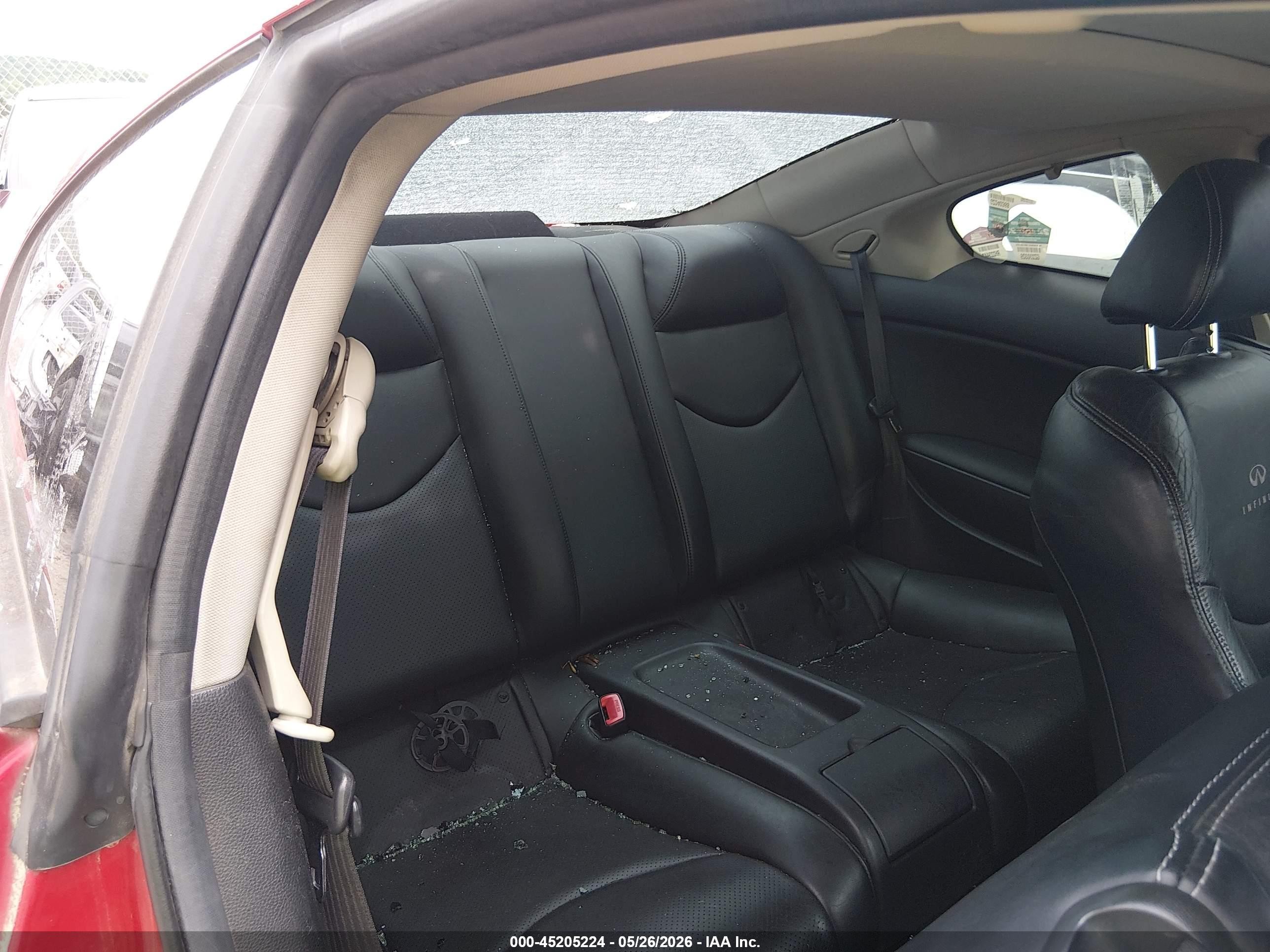 2008 Infiniti G37 Sport Красный vin: JNKCV64E08M119077