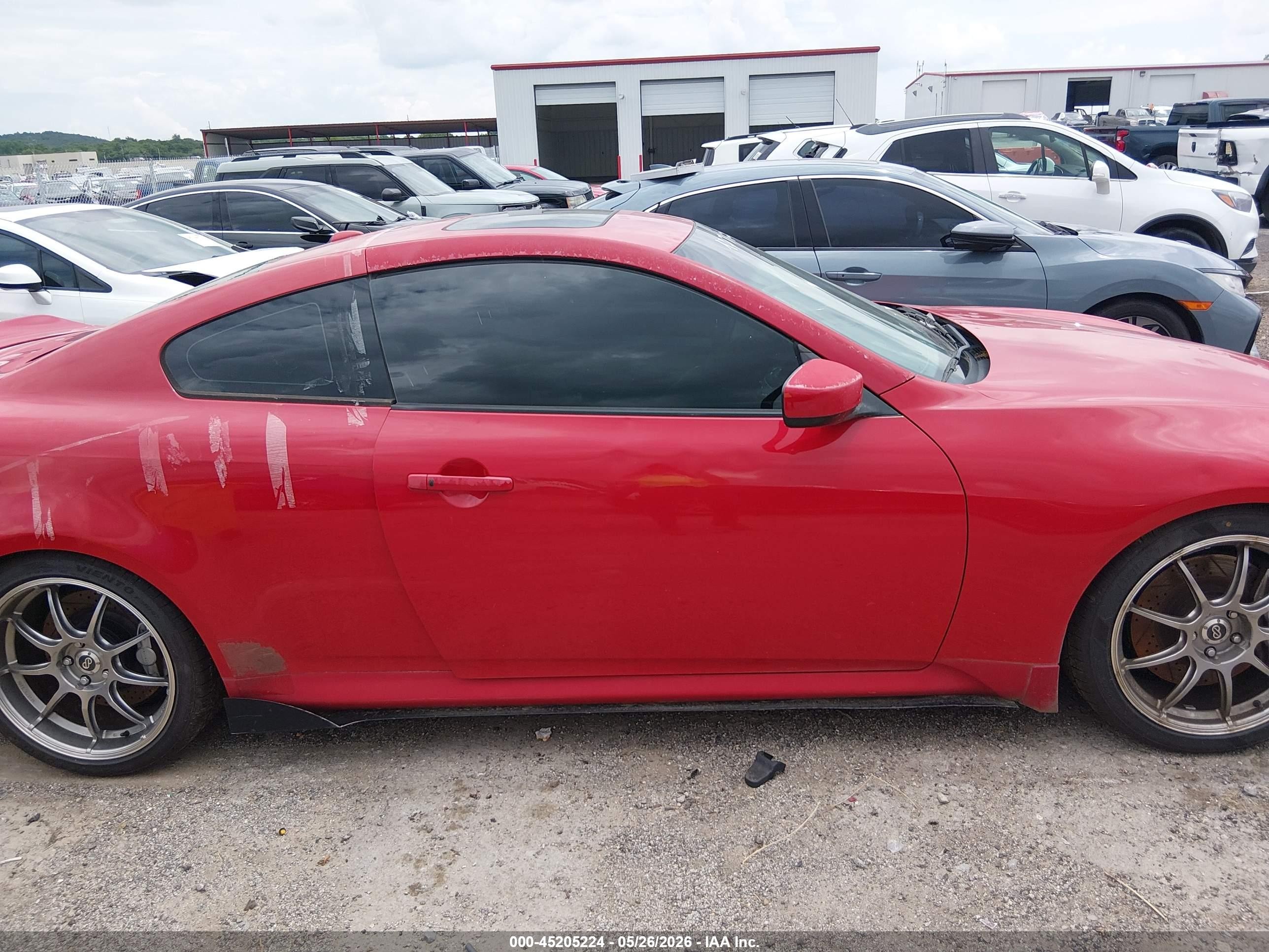 2008 Infiniti G37 Sport Красный vin: JNKCV64E08M119077