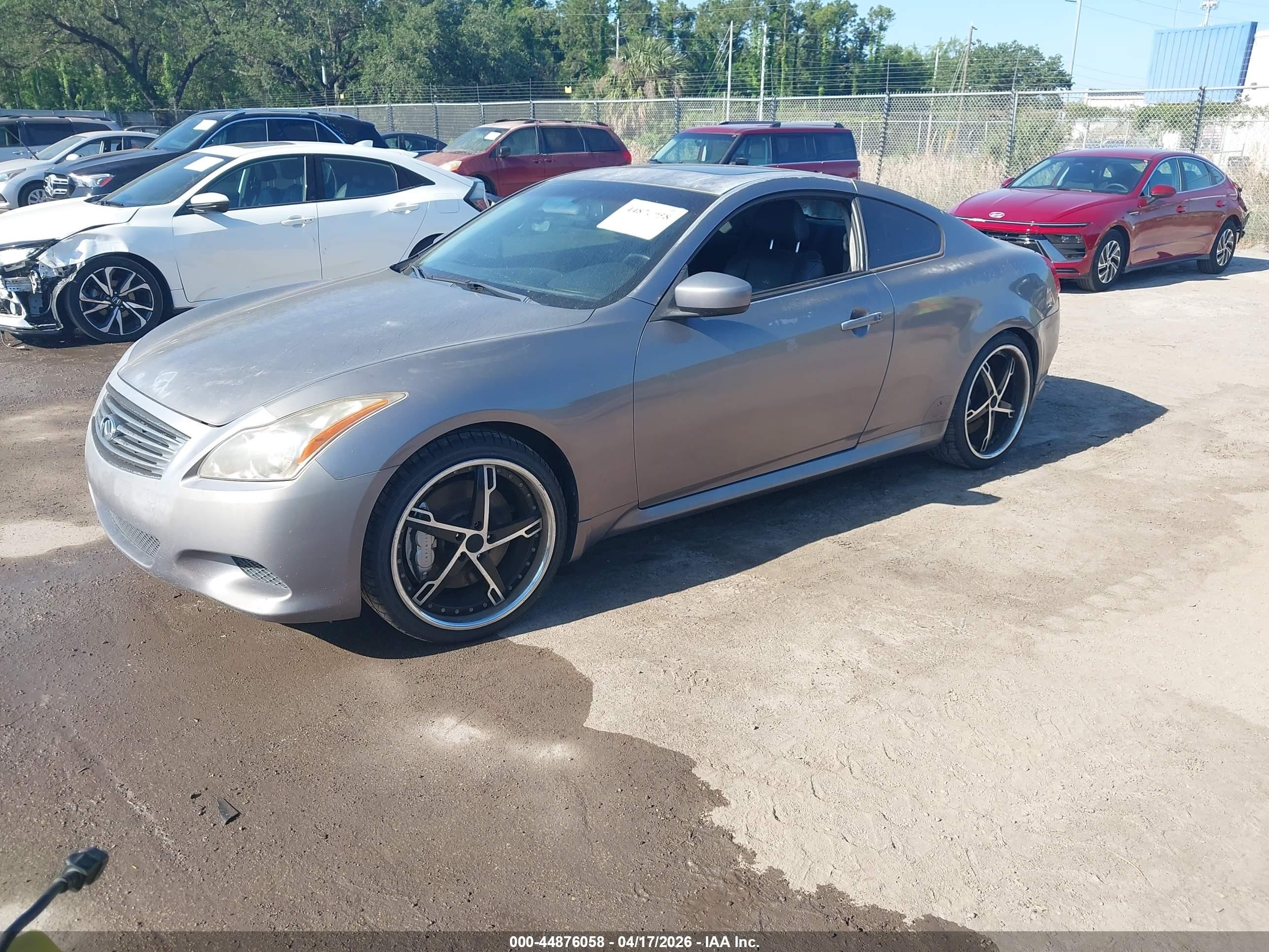 2008 Infiniti G37 Journey/sport Gray vin: JNKCV64E08M14210 