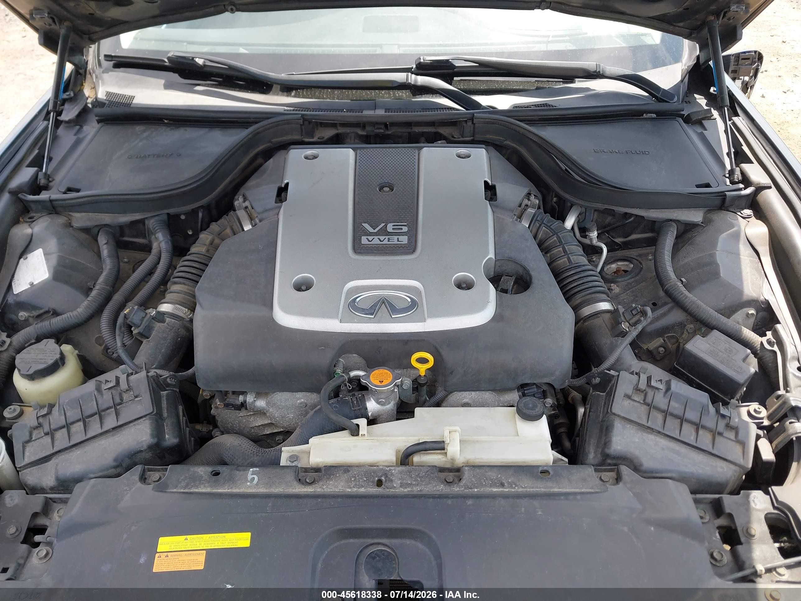 2008 Infiniti G37 Journey Black vin: JNKCV64E18M101932