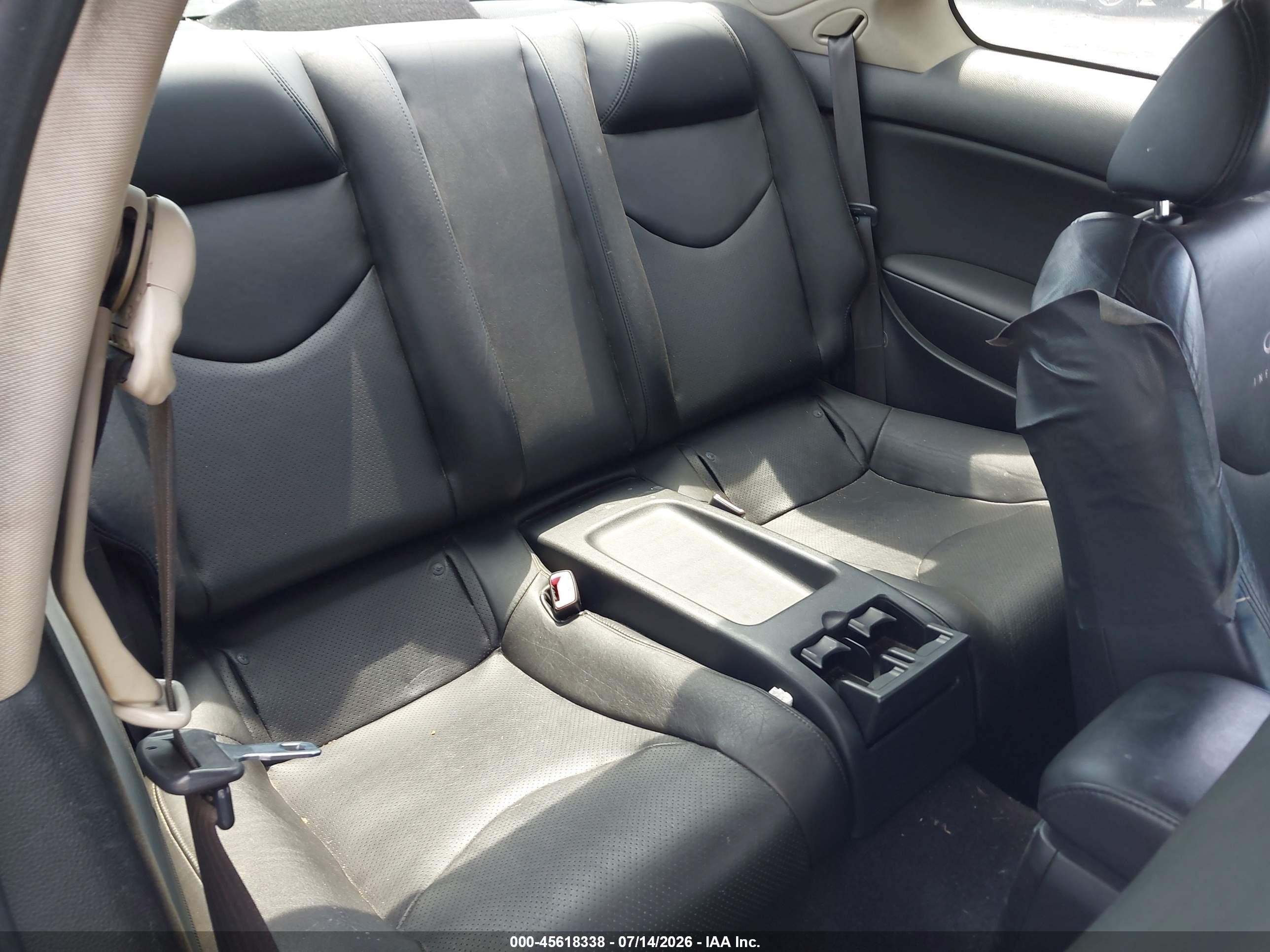 2008 Infiniti G37 Journey Black vin: JNKCV64E18M101932