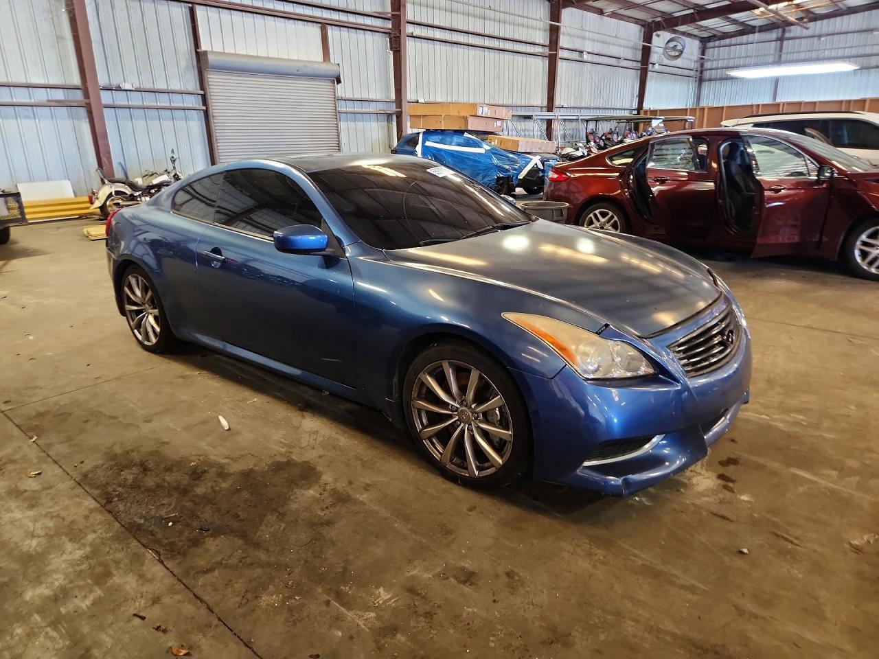 2008 Infiniti G37 Base/journey/sport Blue vin: JNKCV64E18M108511