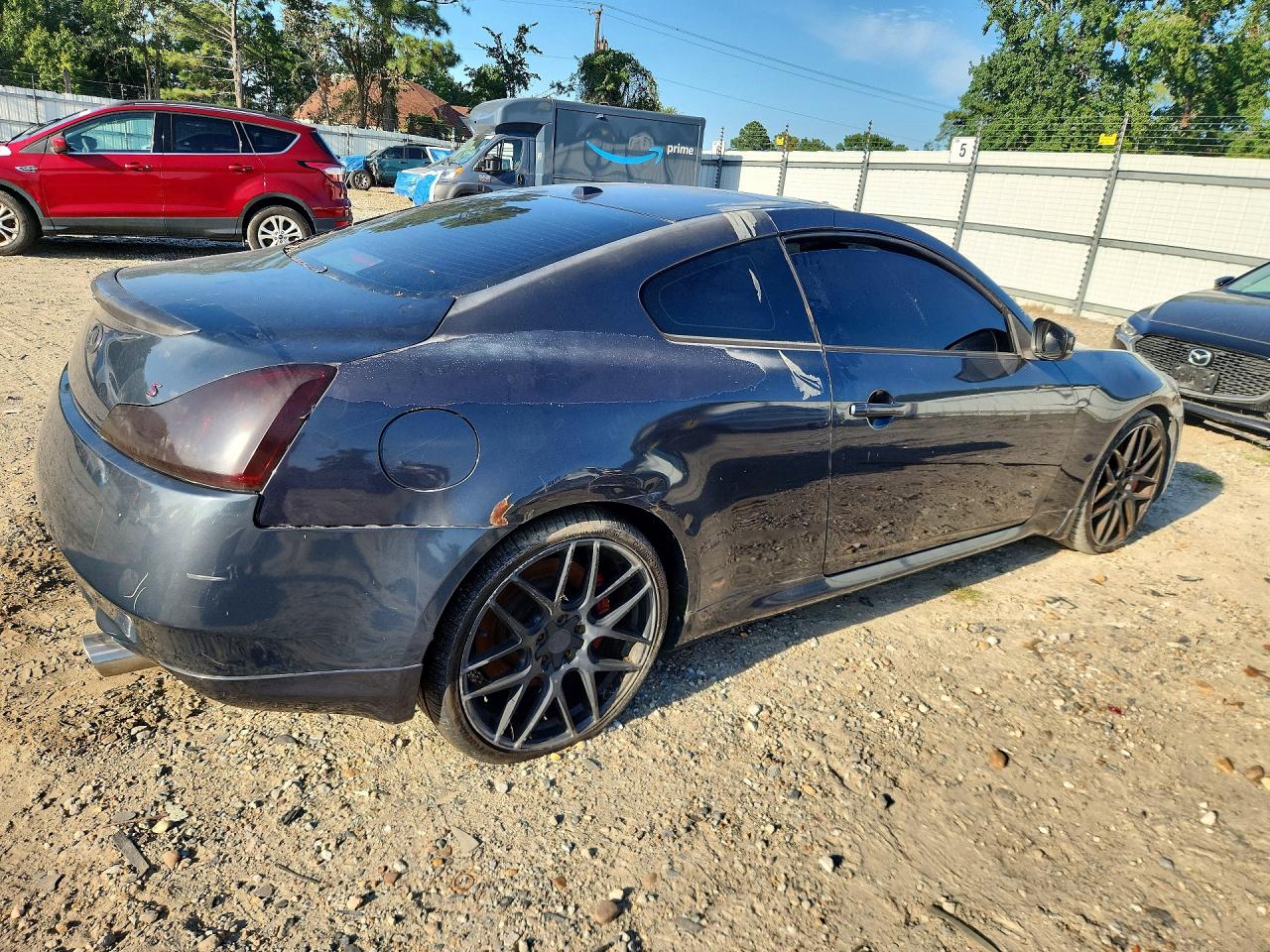 2008 Infiniti G37 Base Black vin: JNKCV64E18M119198