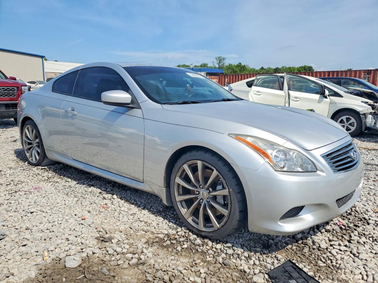 2008 Infiniti G37 Base Silver vin: JNKCV64E18M119329