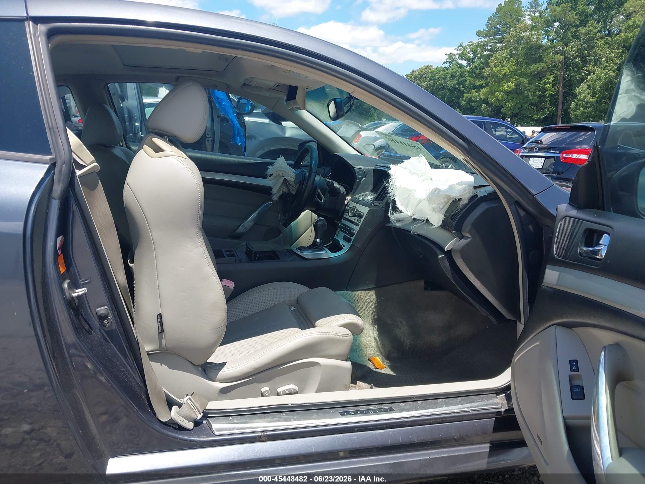 2008 Infiniti G37 Journey Gray vin: JNKCV64E18M119346