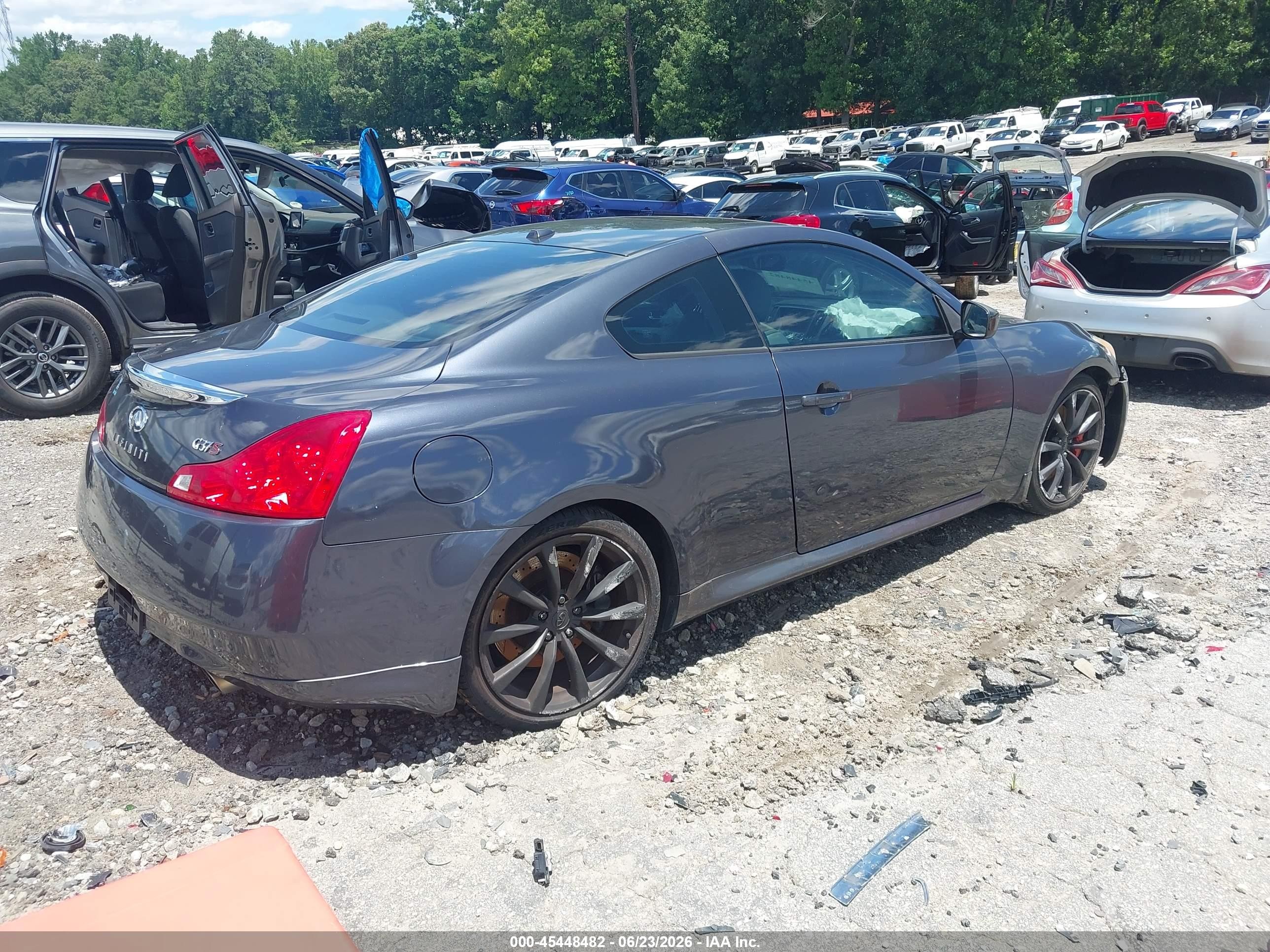 2008 Infiniti G37 Journey Gray vin: JNKCV64E18M119346