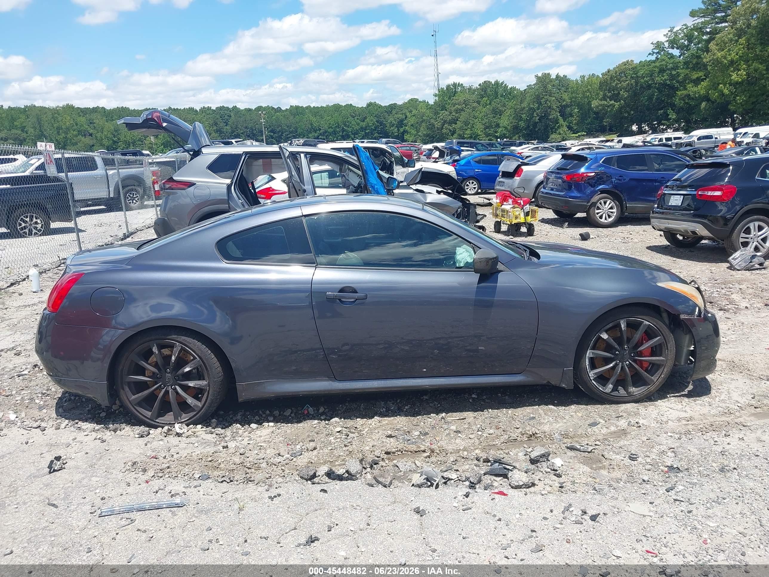 2008 Infiniti G37 Journey Gray vin: JNKCV64E18M119346