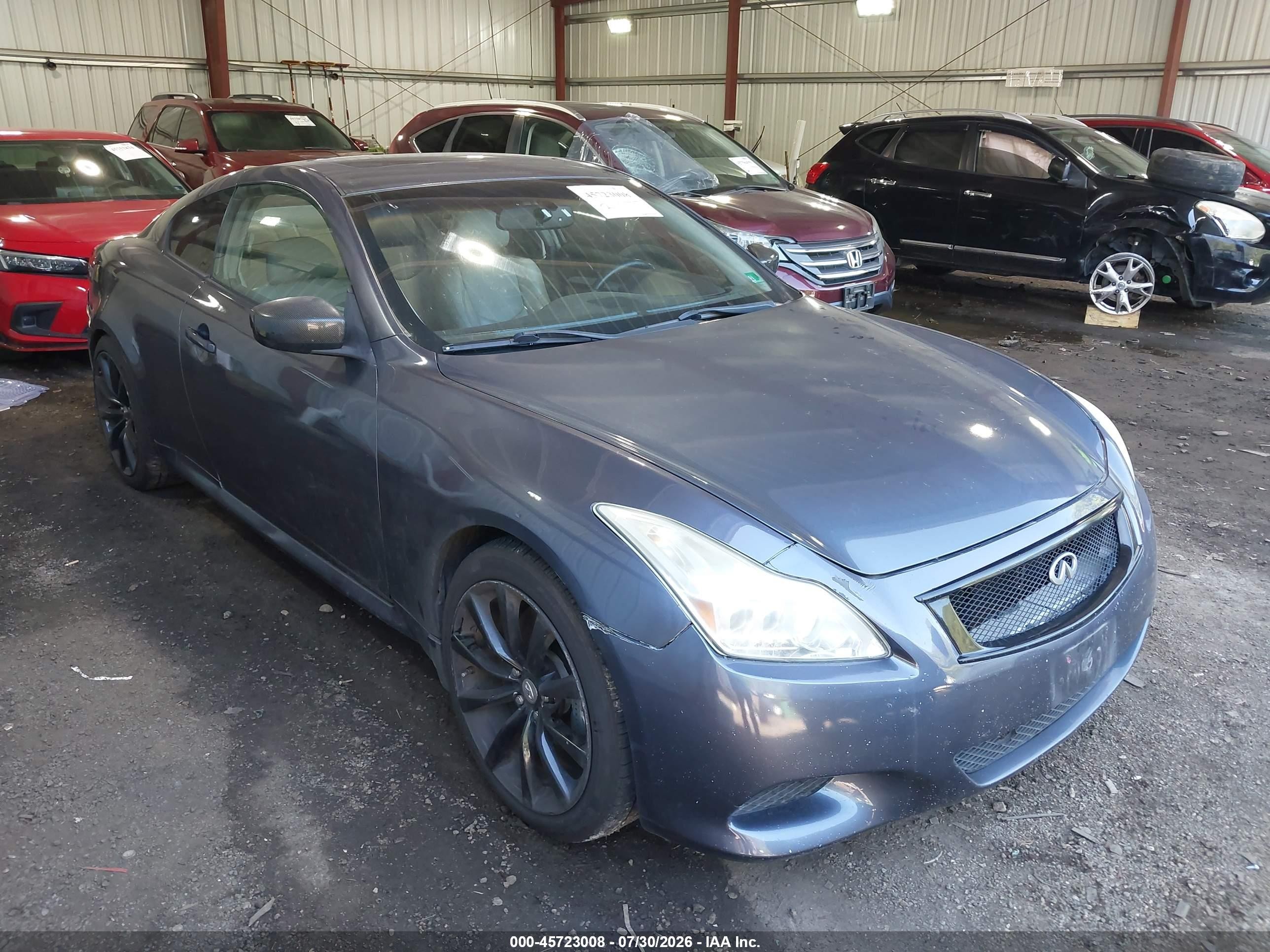 2008 Infiniti G37 Sport Синий vin: JNKCV64E18M120657