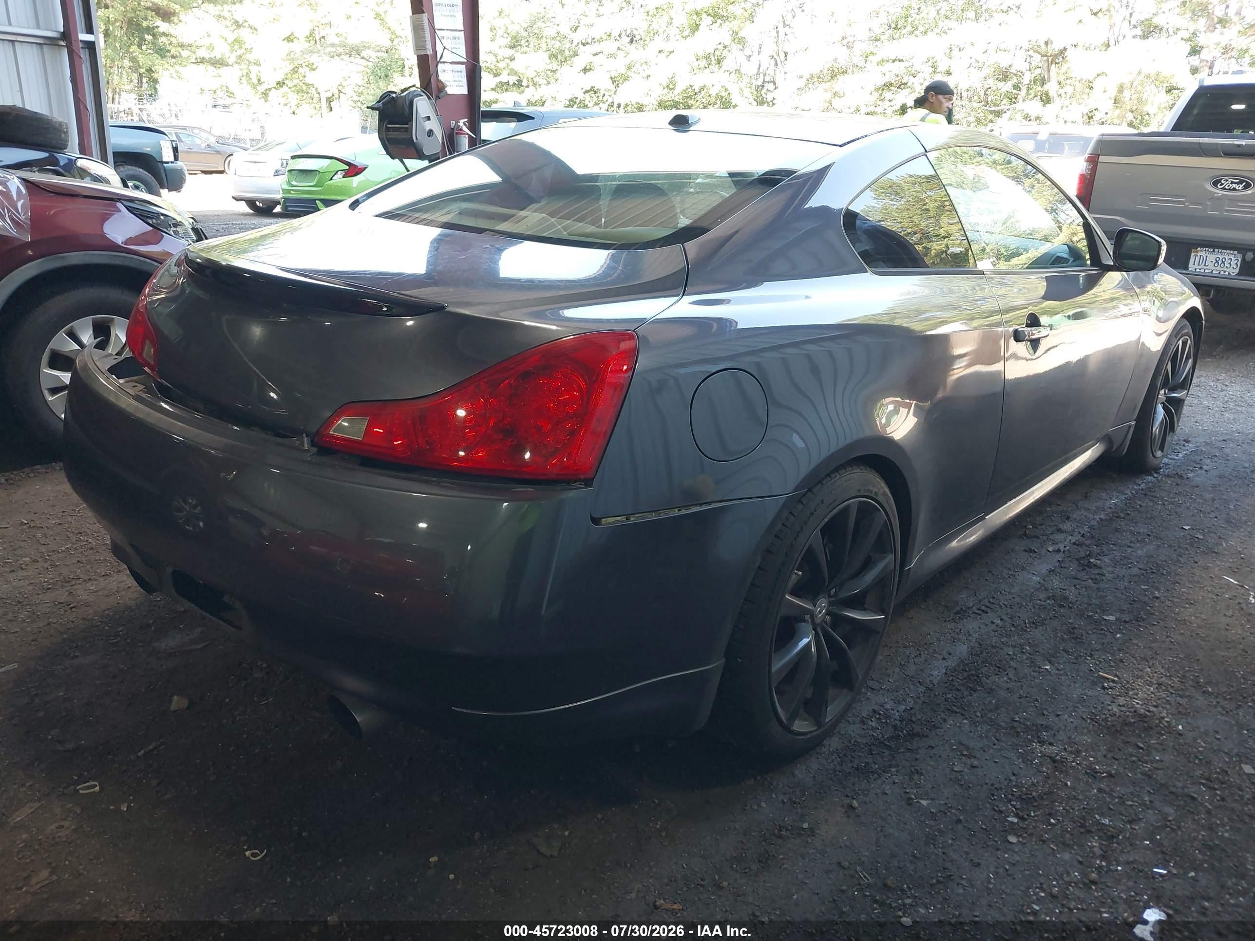 2008 Infiniti G37 Sport Синий vin: JNKCV64E18M120657
