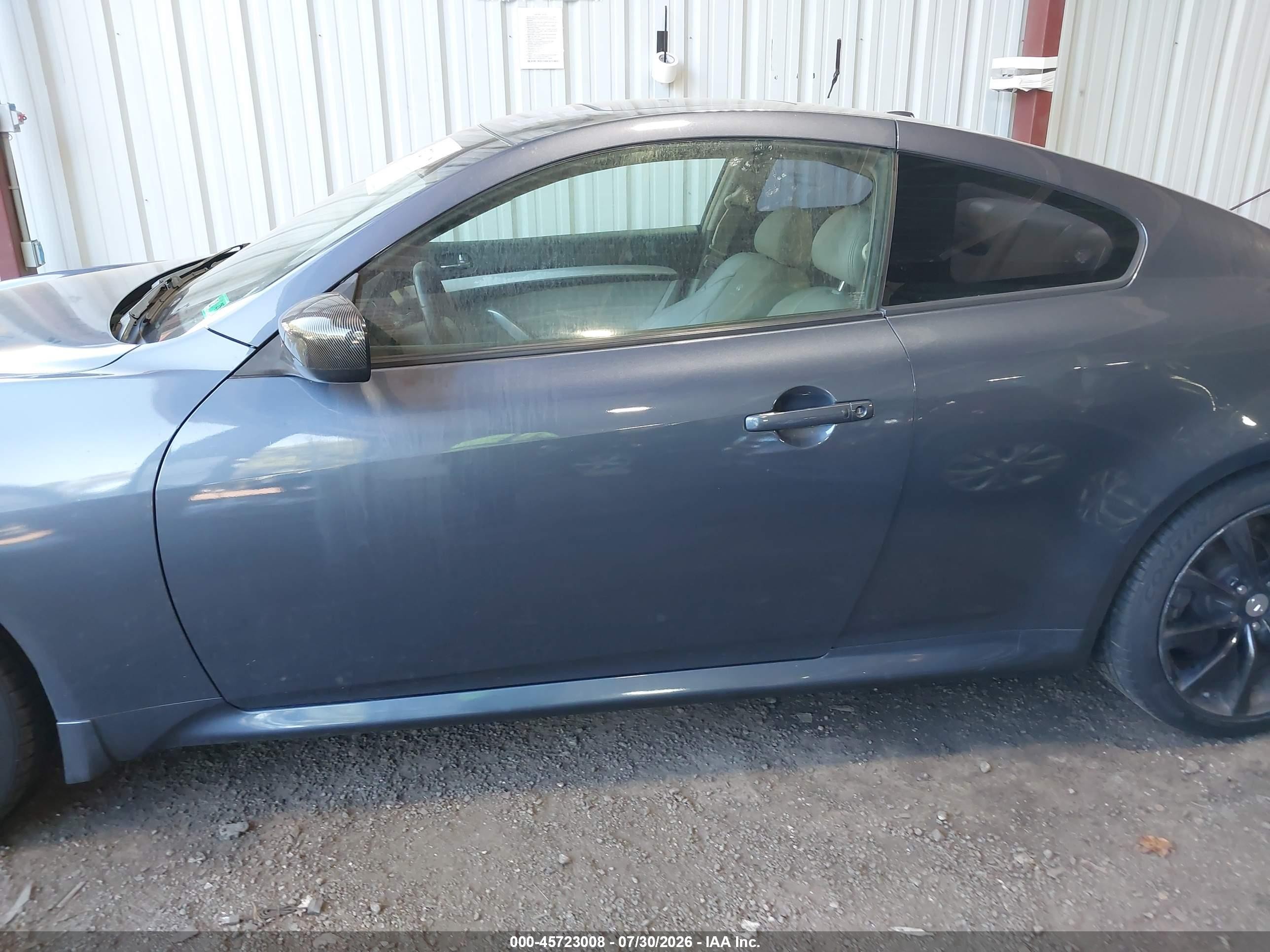 2008 Infiniti G37 Sport Синий vin: JNKCV64E18M120657