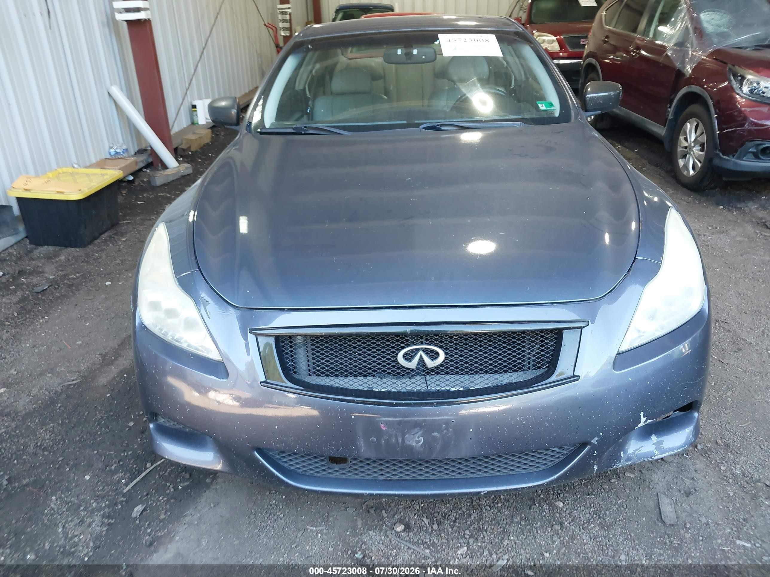 2008 Infiniti G37 Sport Синий vin: JNKCV64E18M120657
