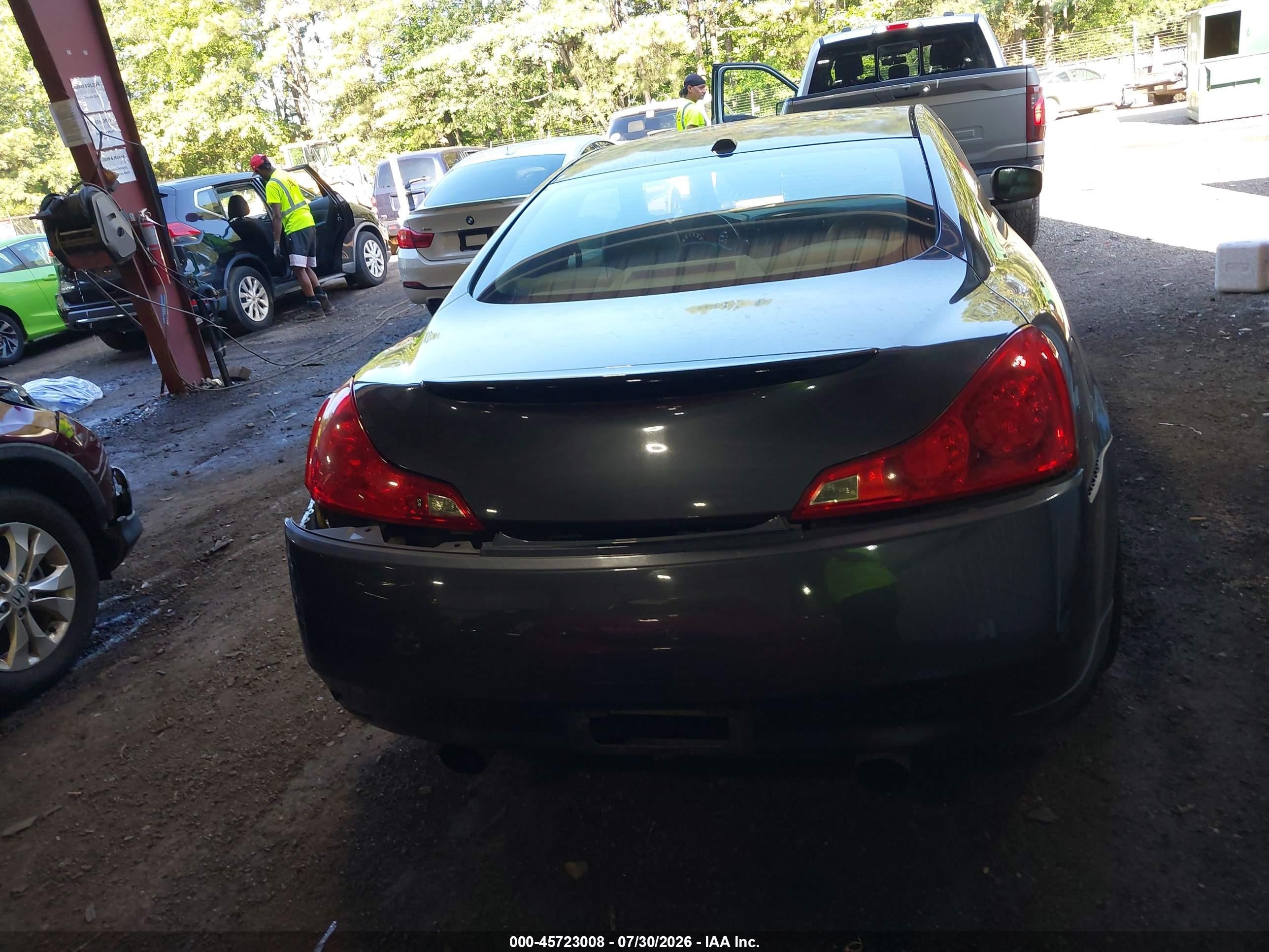 2008 Infiniti G37 Sport Синий vin: JNKCV64E18M120657