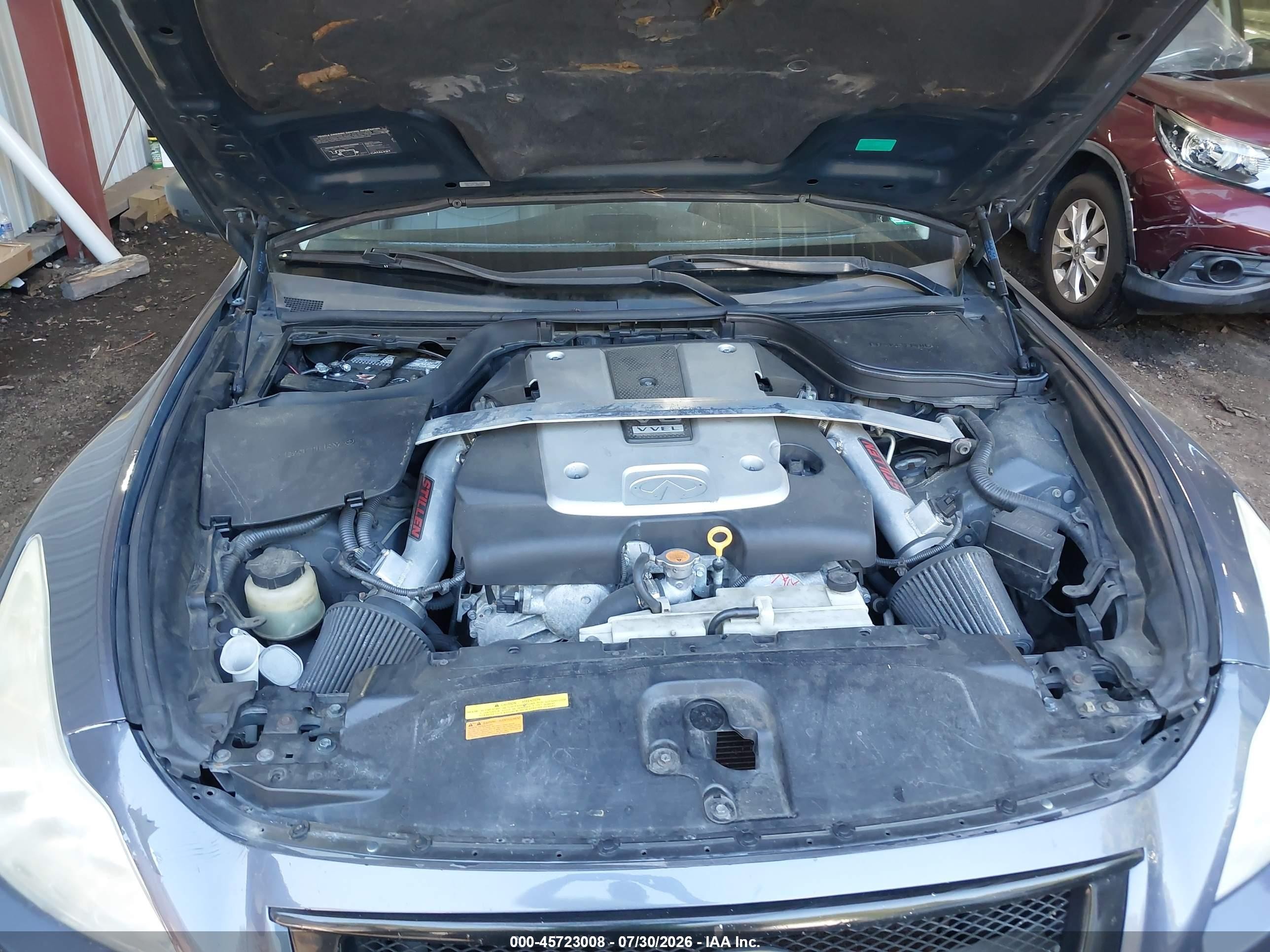 2008 Infiniti G37 Sport Синий vin: JNKCV64E18M120657