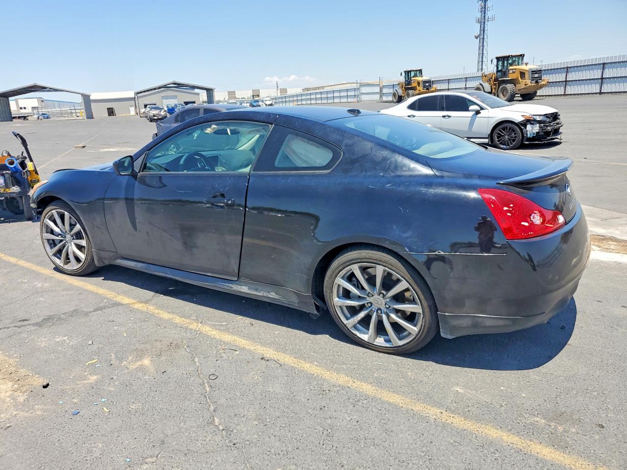 2008 Infiniti G37 Base Black vin: JNKCV64E18M125616