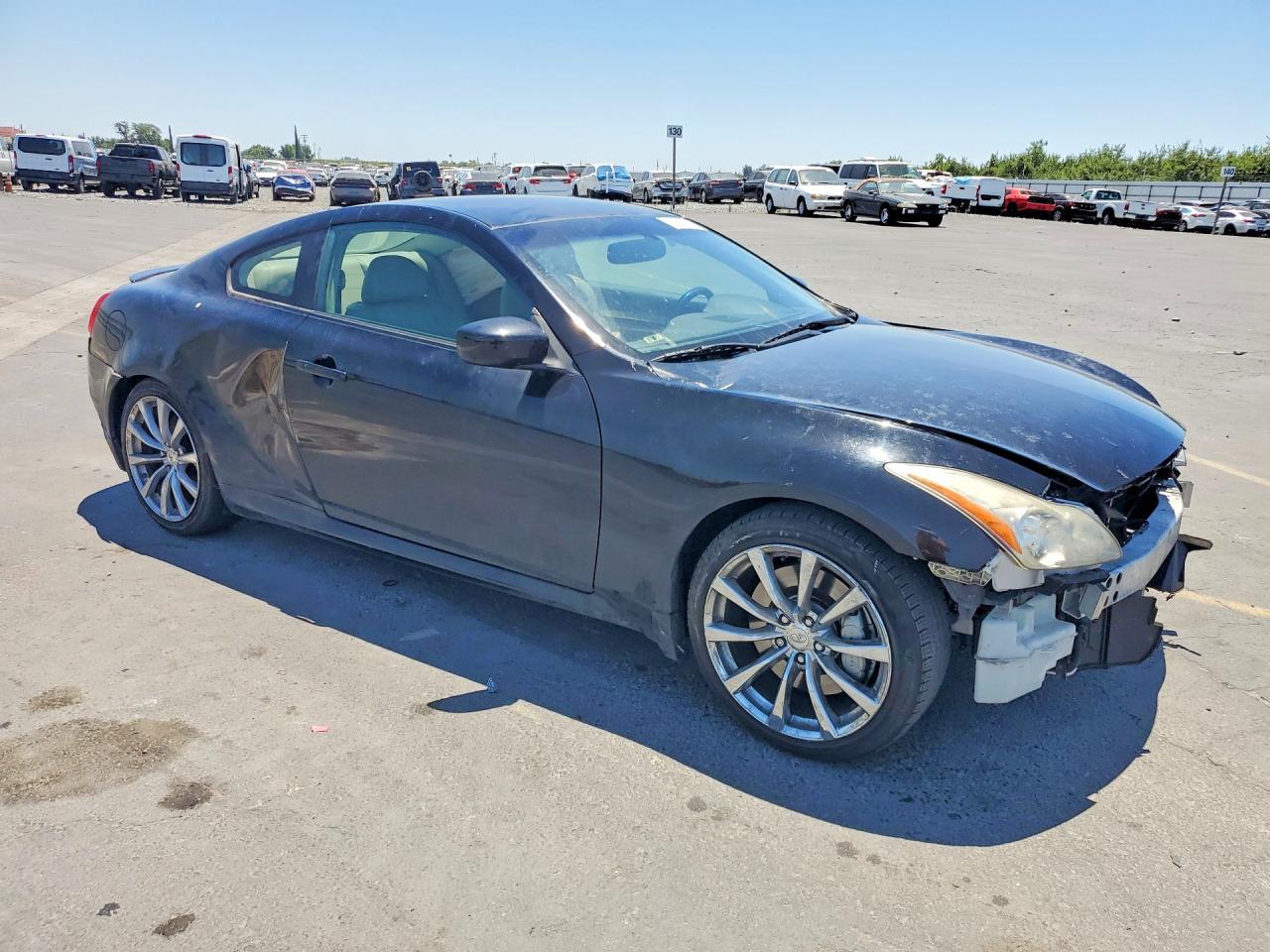 2008 Infiniti G37 Base Black vin: JNKCV64E18M125616