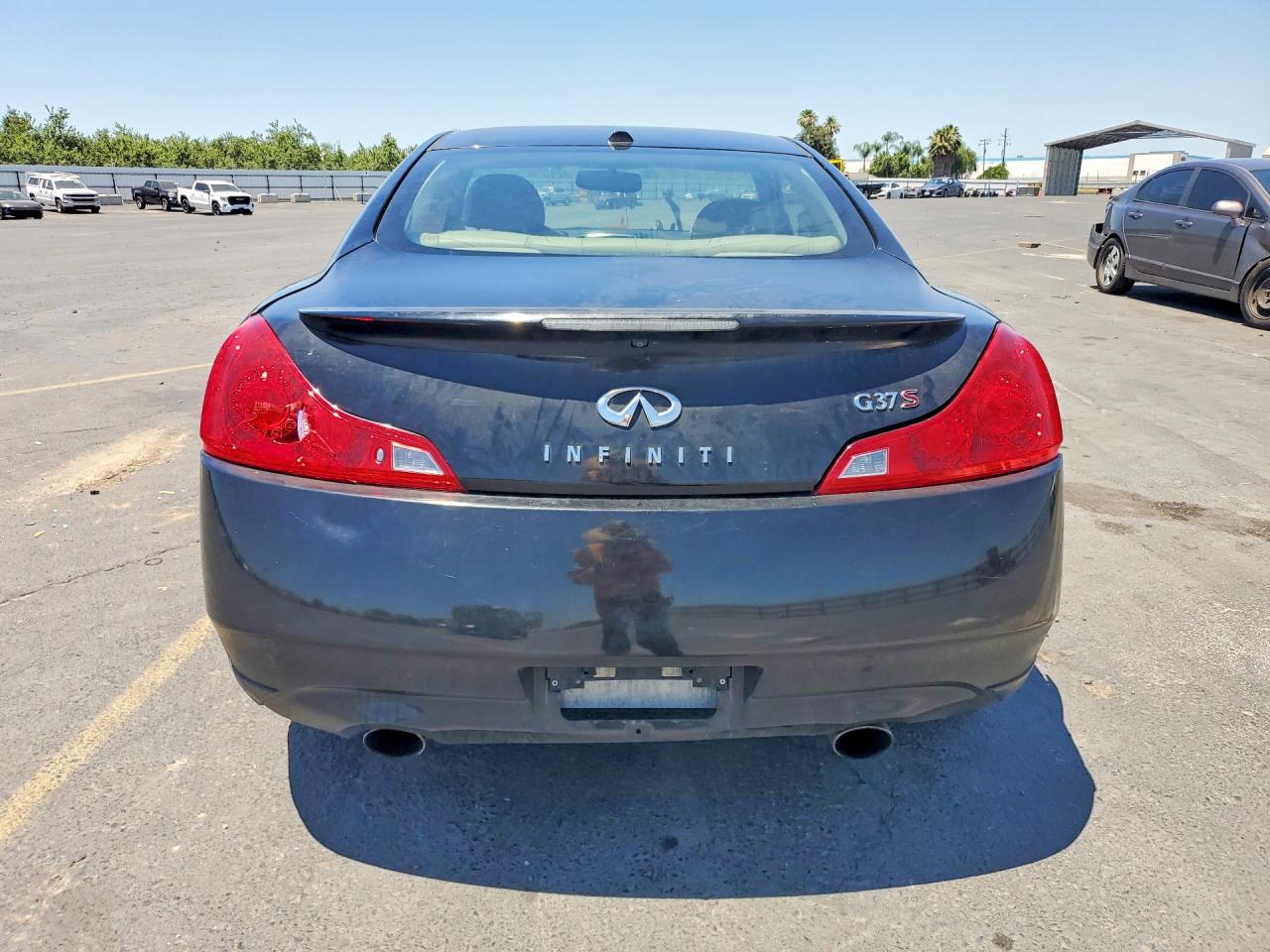2008 Infiniti G37 Base Black vin: JNKCV64E18M125616