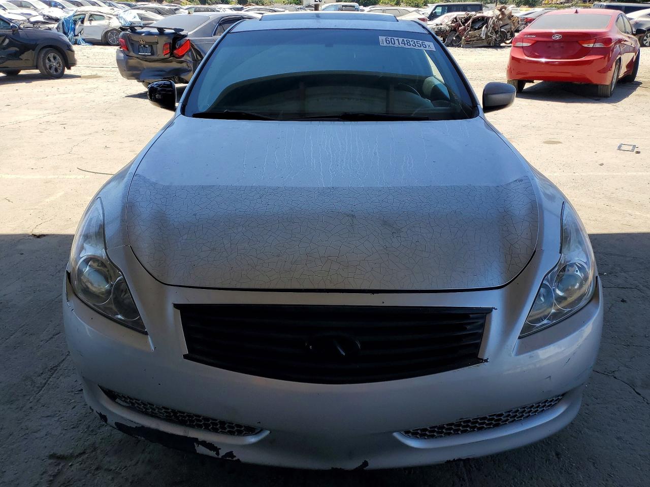 2008 Infiniti G37 Base Серебряный vin: JNKCV64E18M127138