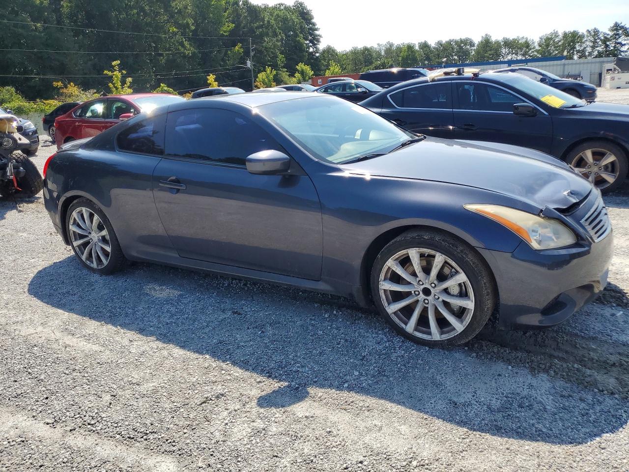 2009 Infiniti G37 Coupe Base Blue vin: JNKCV64E19M602479