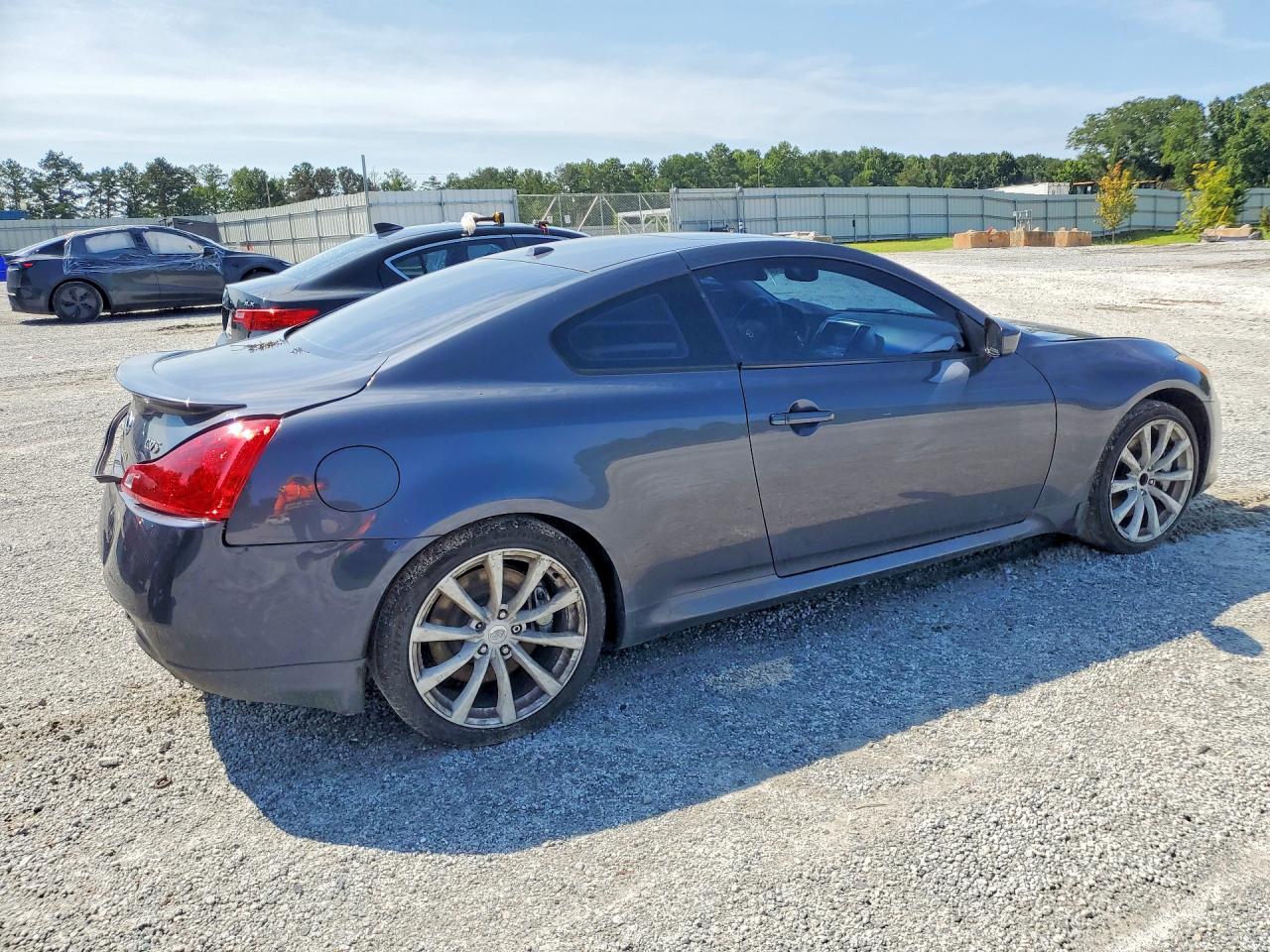 2009 Infiniti G37 Coupe Base Blue vin: JNKCV64E19M602479