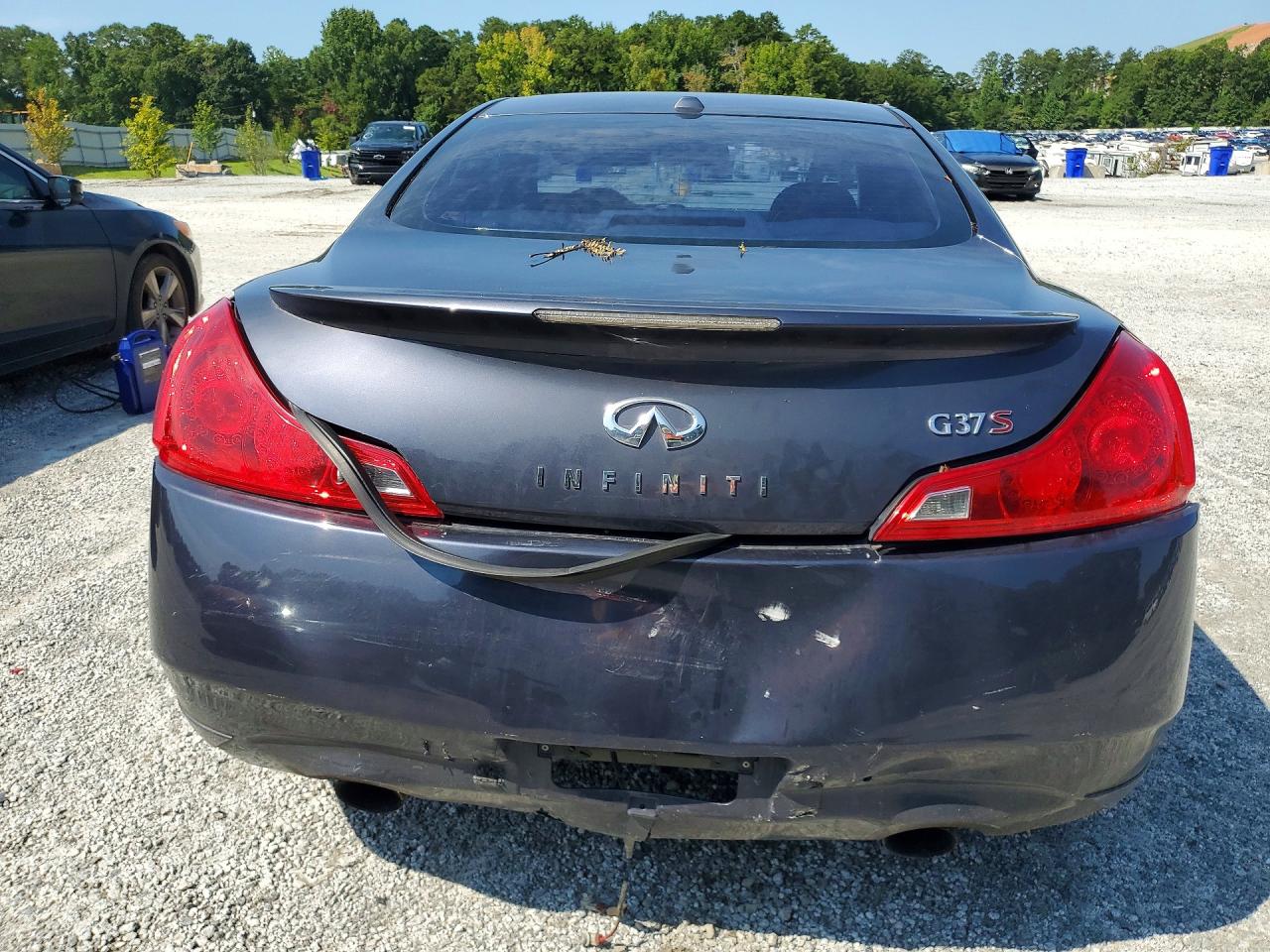 2009 Infiniti G37 Coupe Base Blue vin: JNKCV64E19M602479