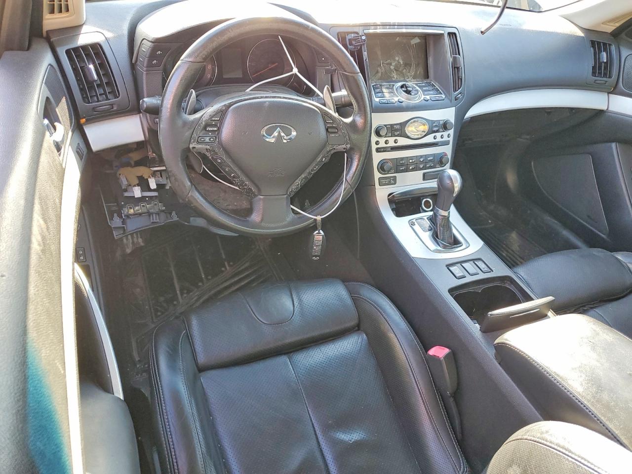 2008 Infiniti G37 Base Silver vin: JNKCV64E28M105553