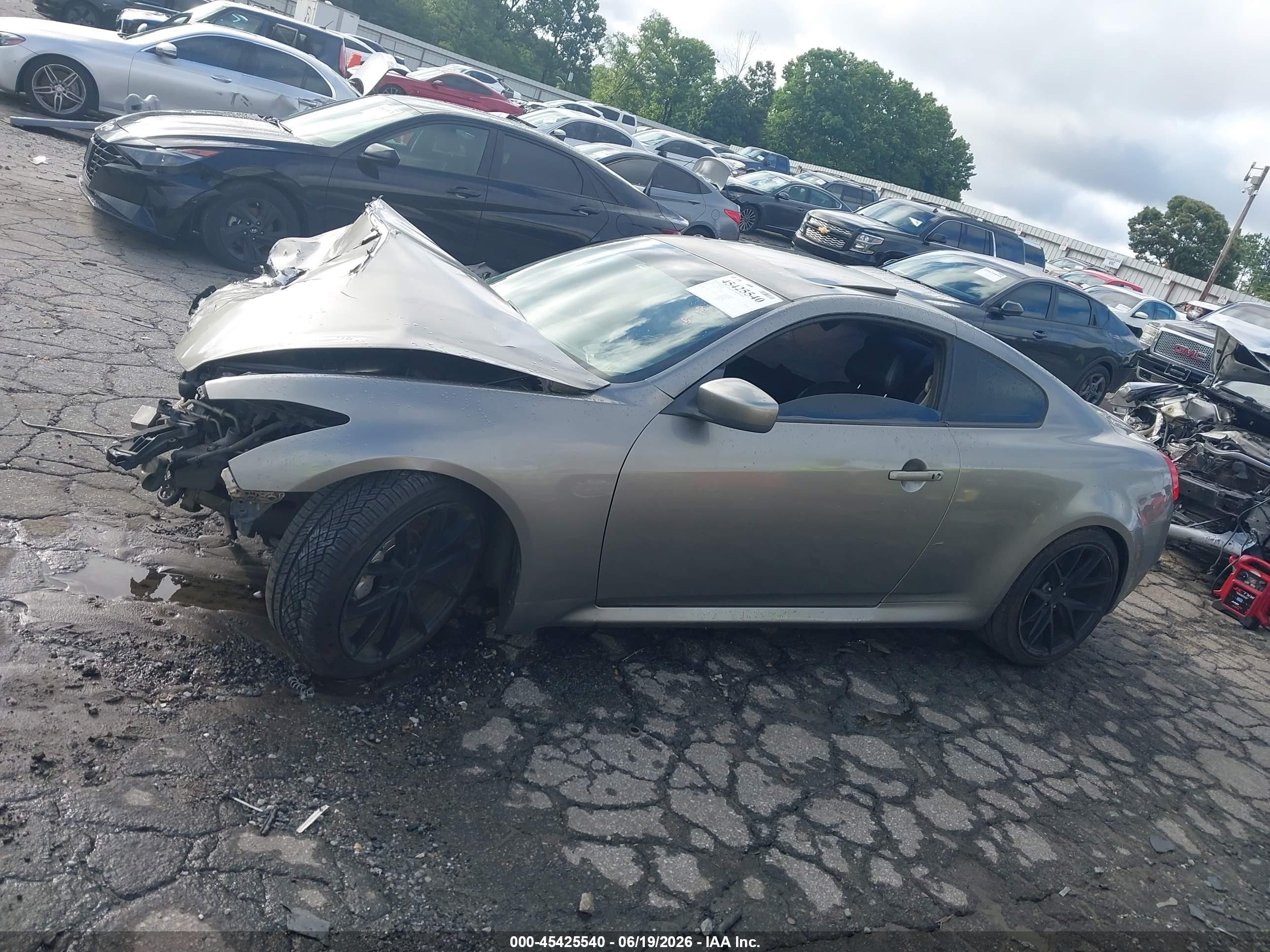 2008 Infiniti G37 Journey Gray vin: JNKCV64E28M107254