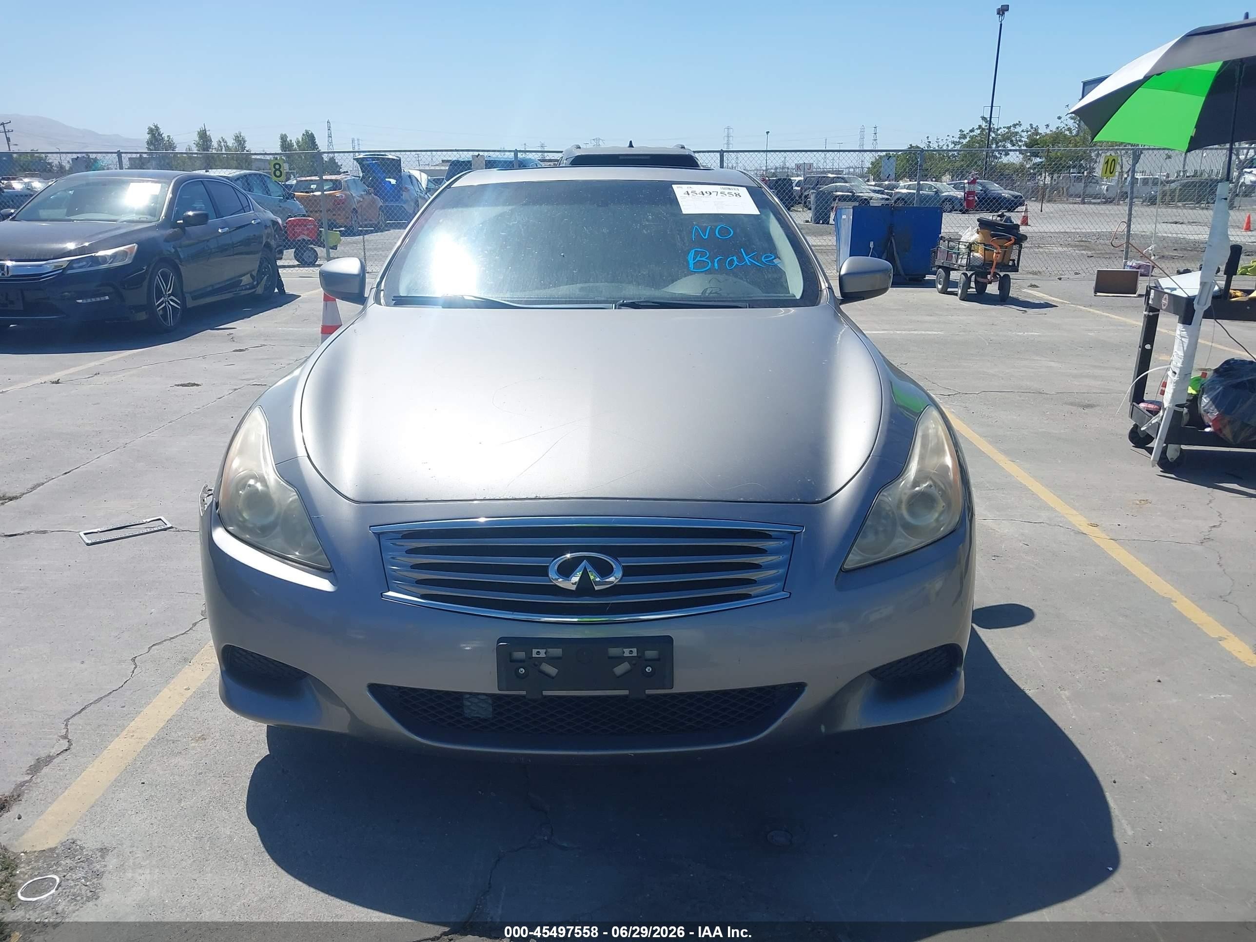 2008 Infiniti G37 Journey Серый vin: JNKCV64E28M111983