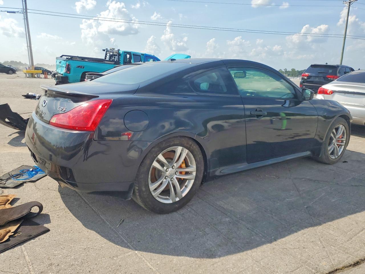 2008 Infiniti G37 Base Black vin: JNKCV64E28M117704