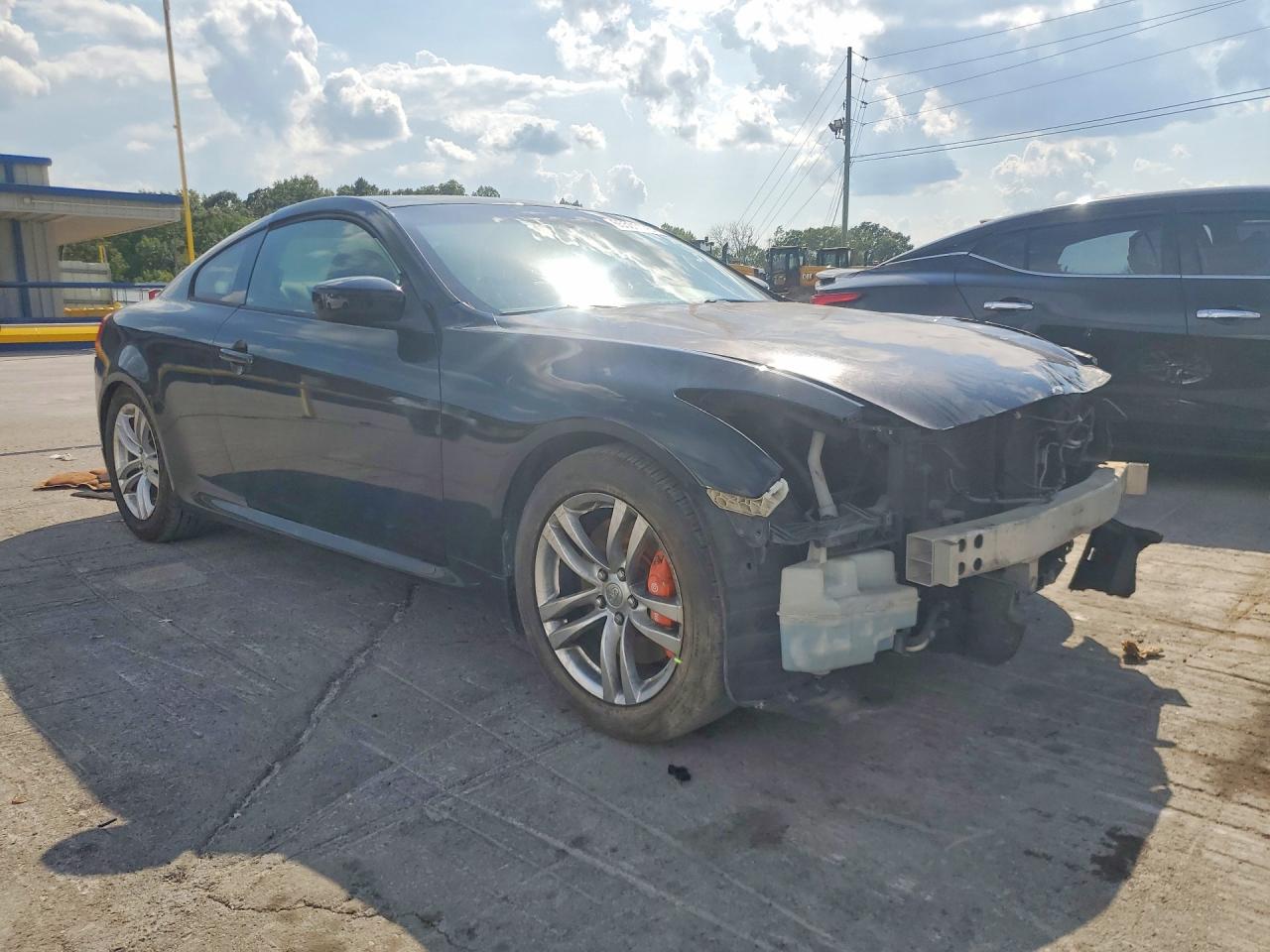 2008 Infiniti G37 Base Black vin: JNKCV64E28M117704