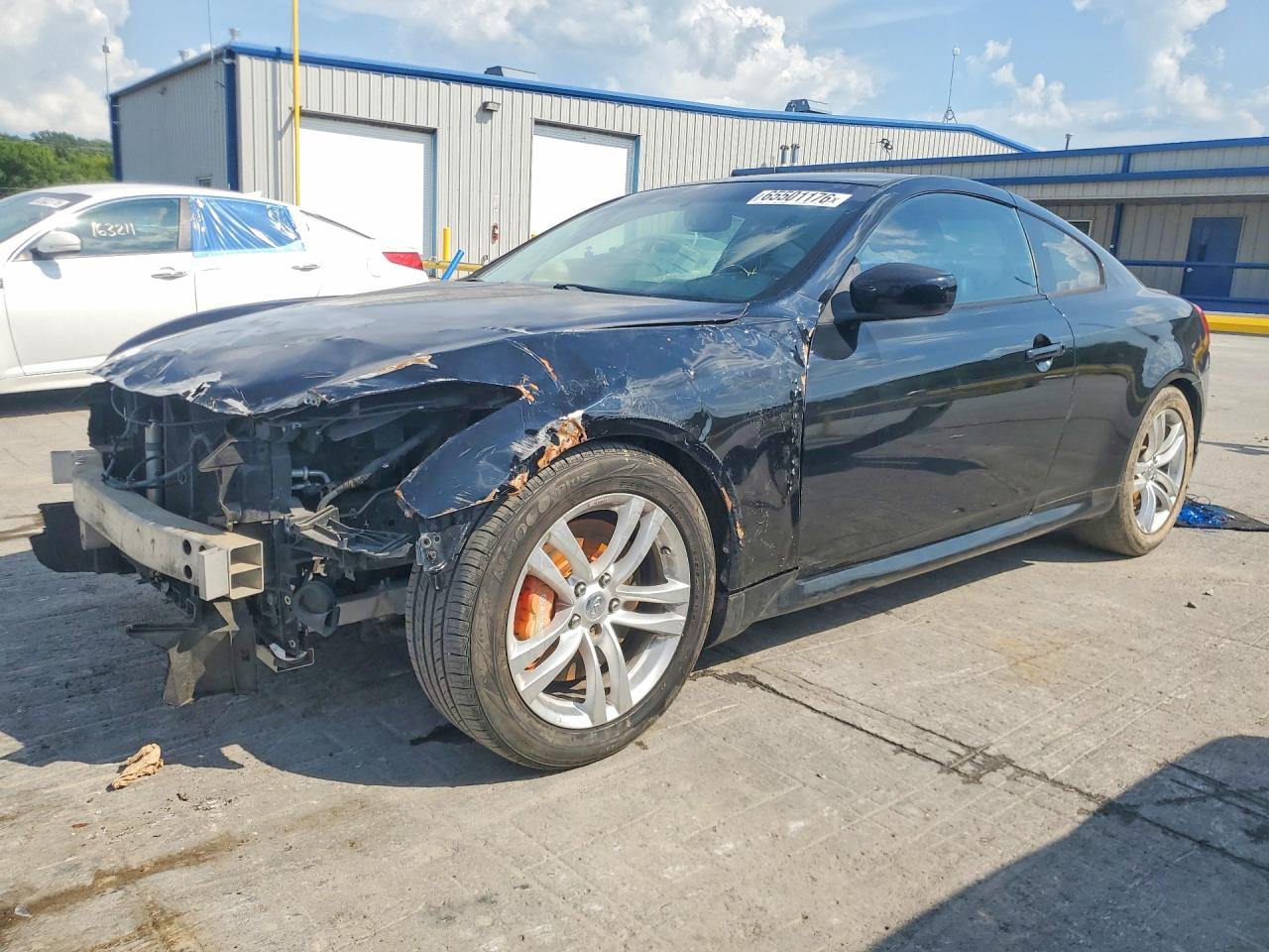 2008 Infiniti G37 Base Black vin: JNKCV64E28M117704