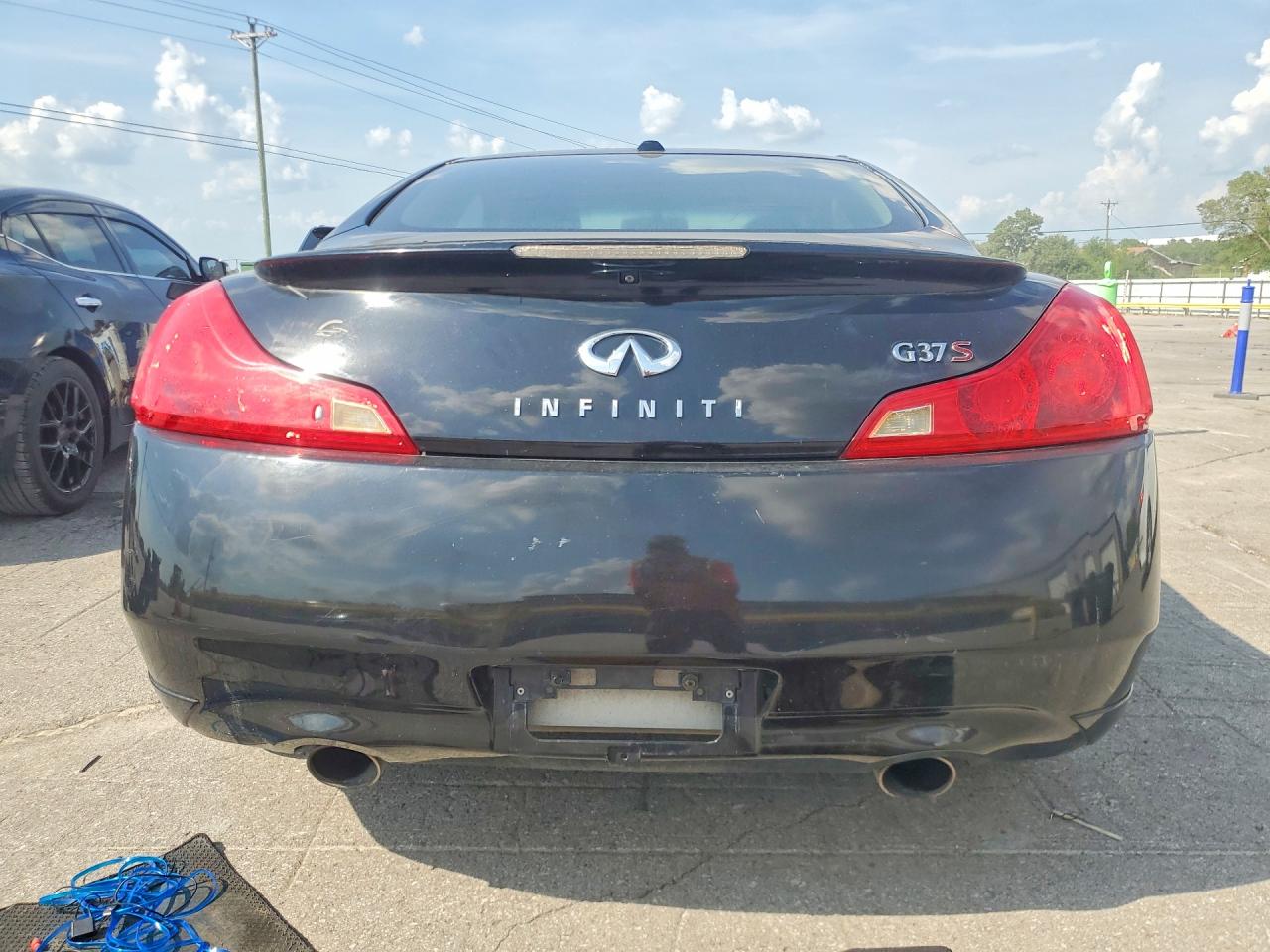 2008 Infiniti G37 Base Black vin: JNKCV64E28M117704