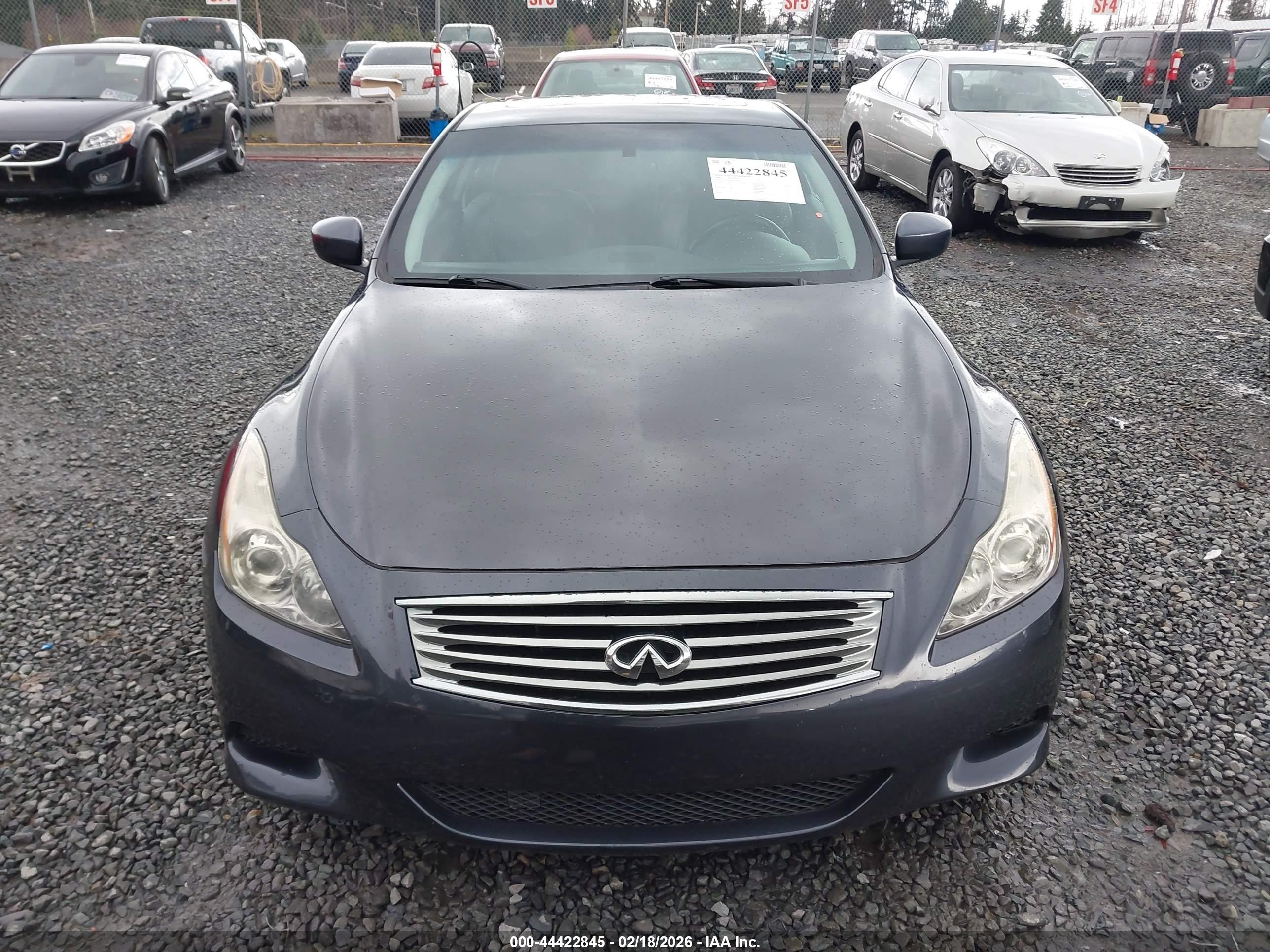 2008 Infiniti G37 Journey Gray vin: JNKCV64E28M118383