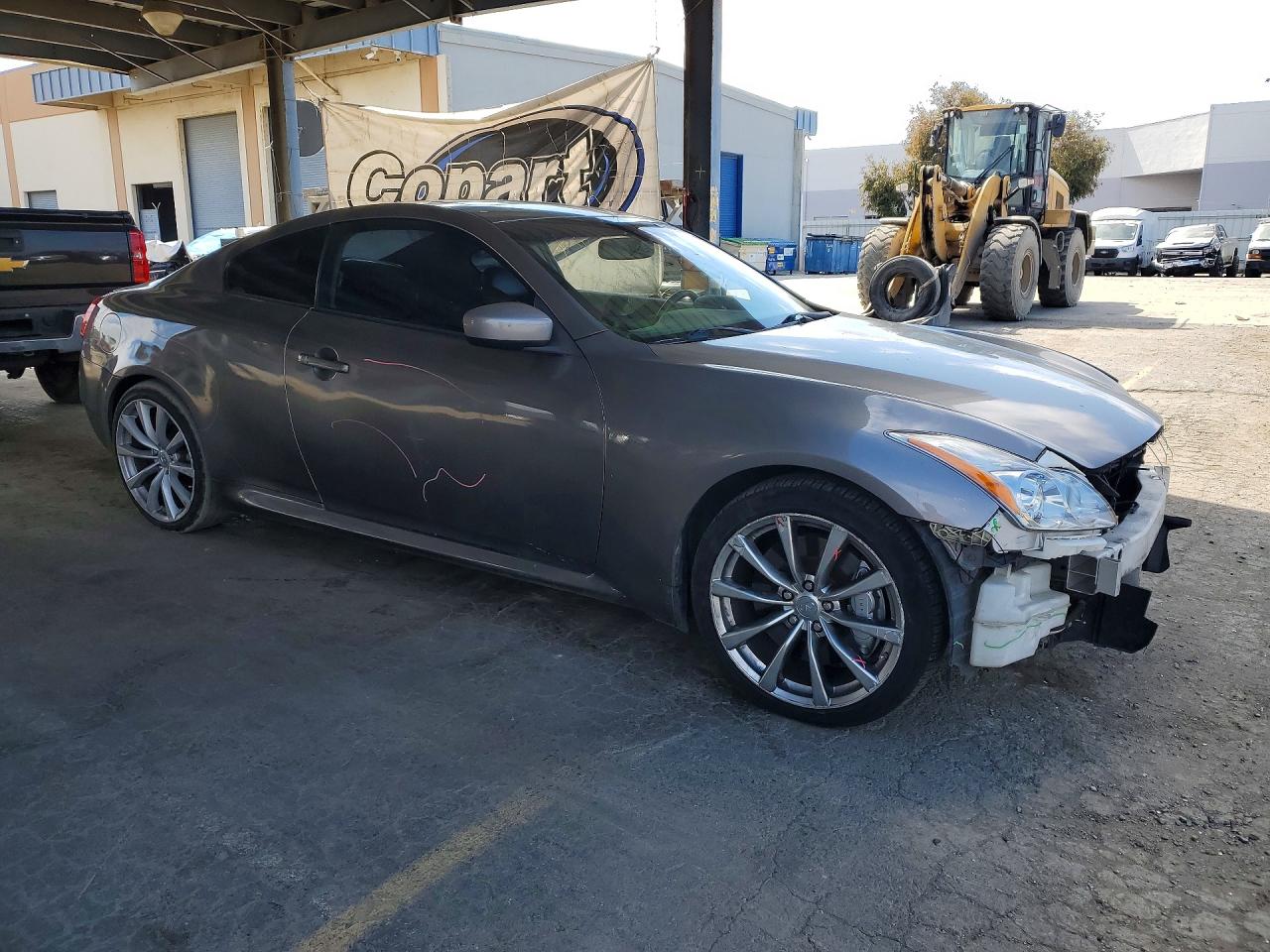 2008 Infiniti G37 Base Gray vin: JNKCV64E28M122174