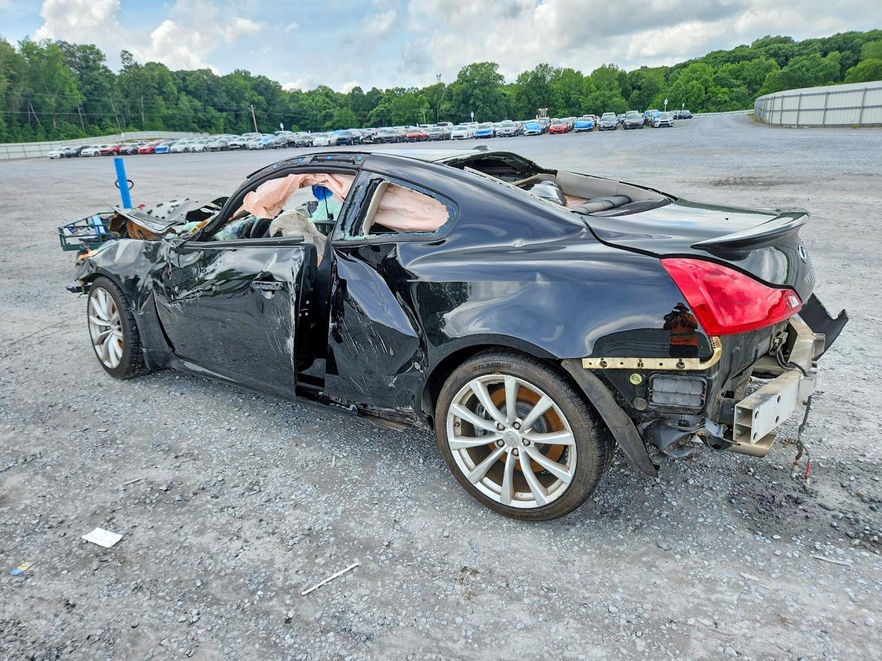 2009 Infiniti G37 Coupe Base Black vin: JNKCV64E29M602541