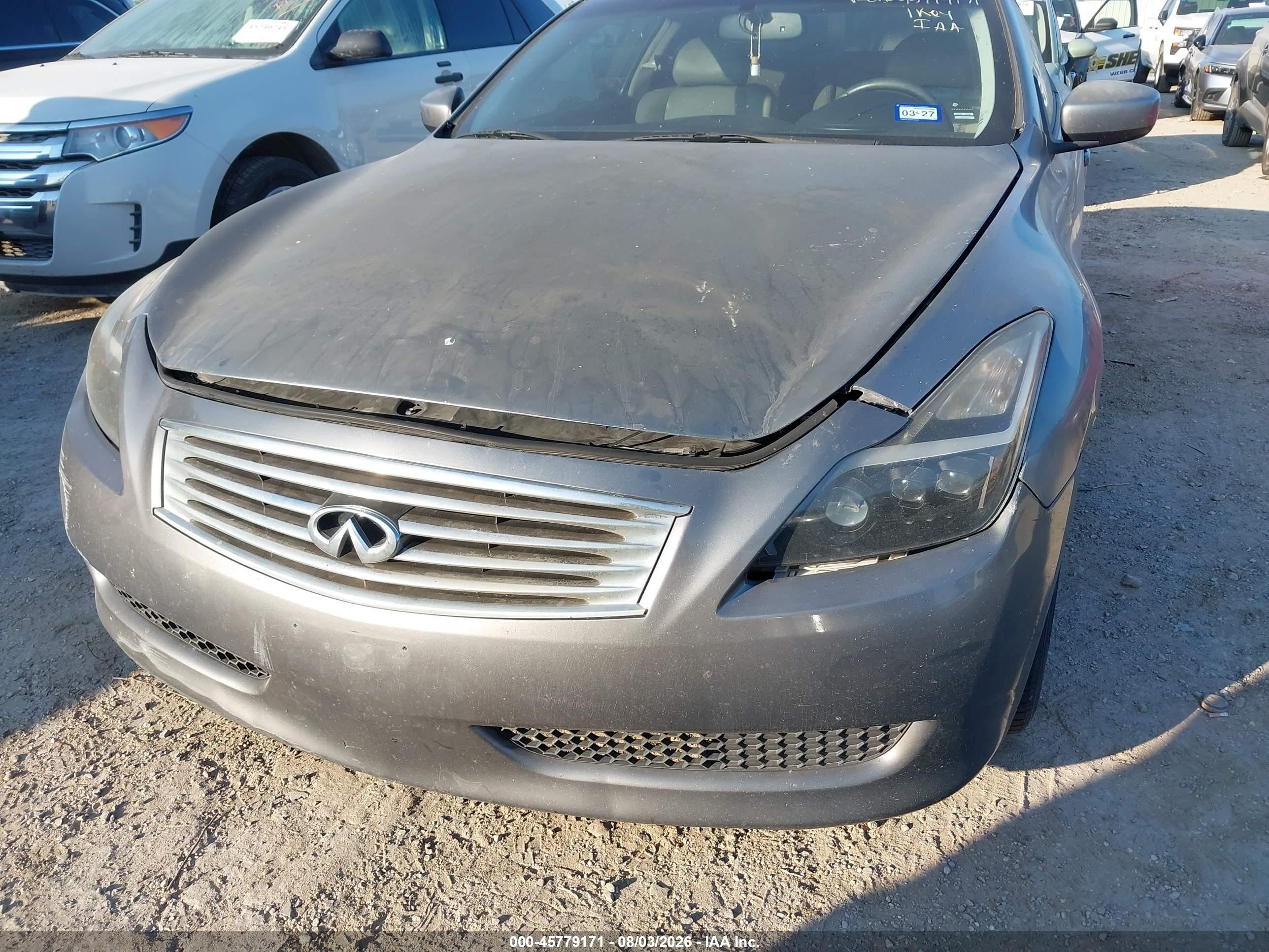 2009 Infiniti G37 Journey Gray vin: JNKCV64E29M605729