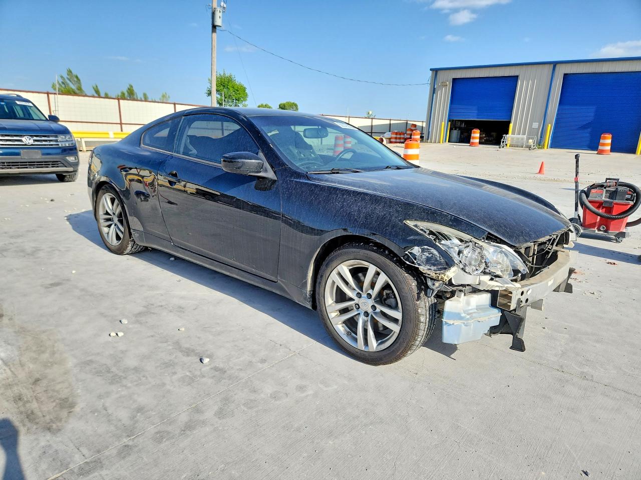 2009 Infiniti G37 Coupe Base Black vin: JNKCV64E29M606900