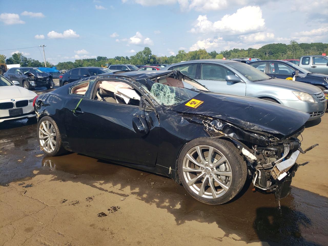 2008 Infiniti G37 Base Черный vin: JNKCV64E38M103097