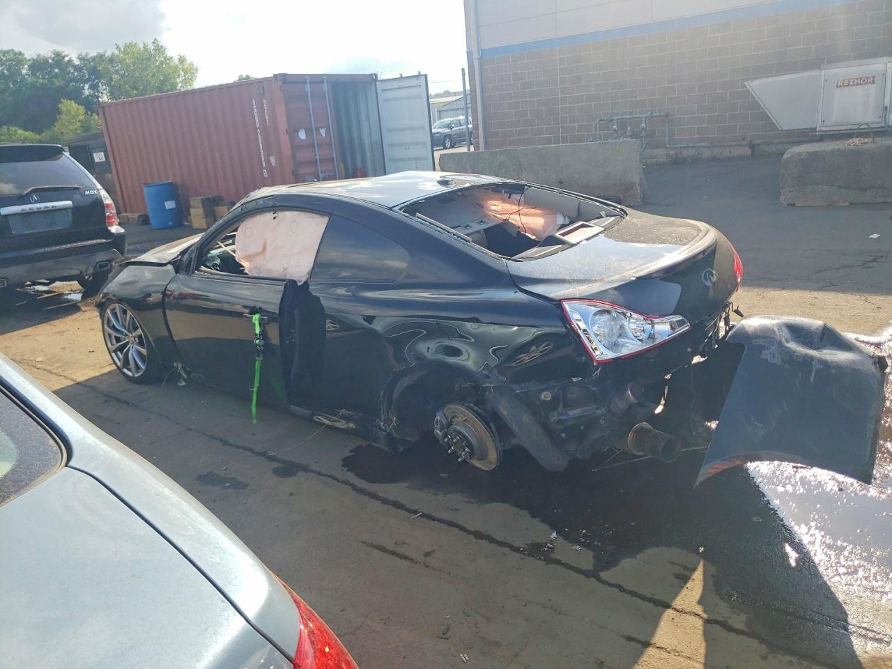 2008 Infiniti G37 Base Черный vin: JNKCV64E38M103097