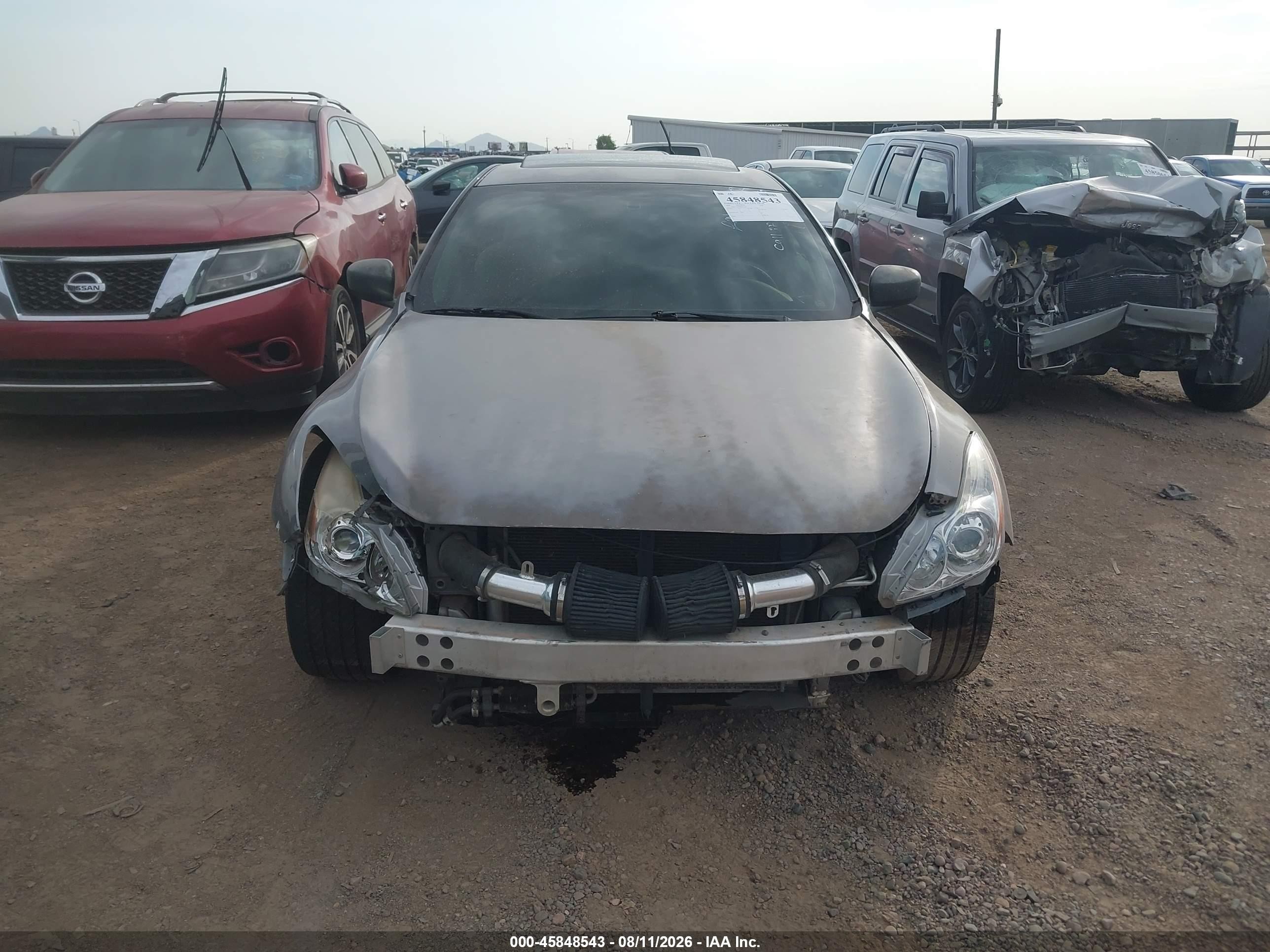 2008 Infiniti G37 Journey Gray vin: JNKCV64E38M113452