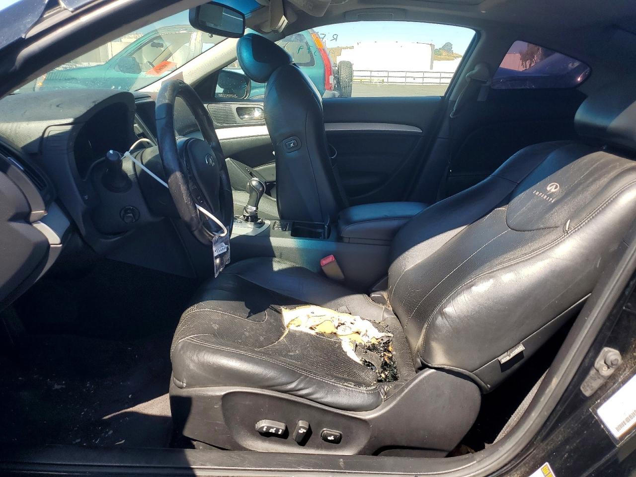2008 Infiniti G37 Base Black vin: JNKCV64E38M116710